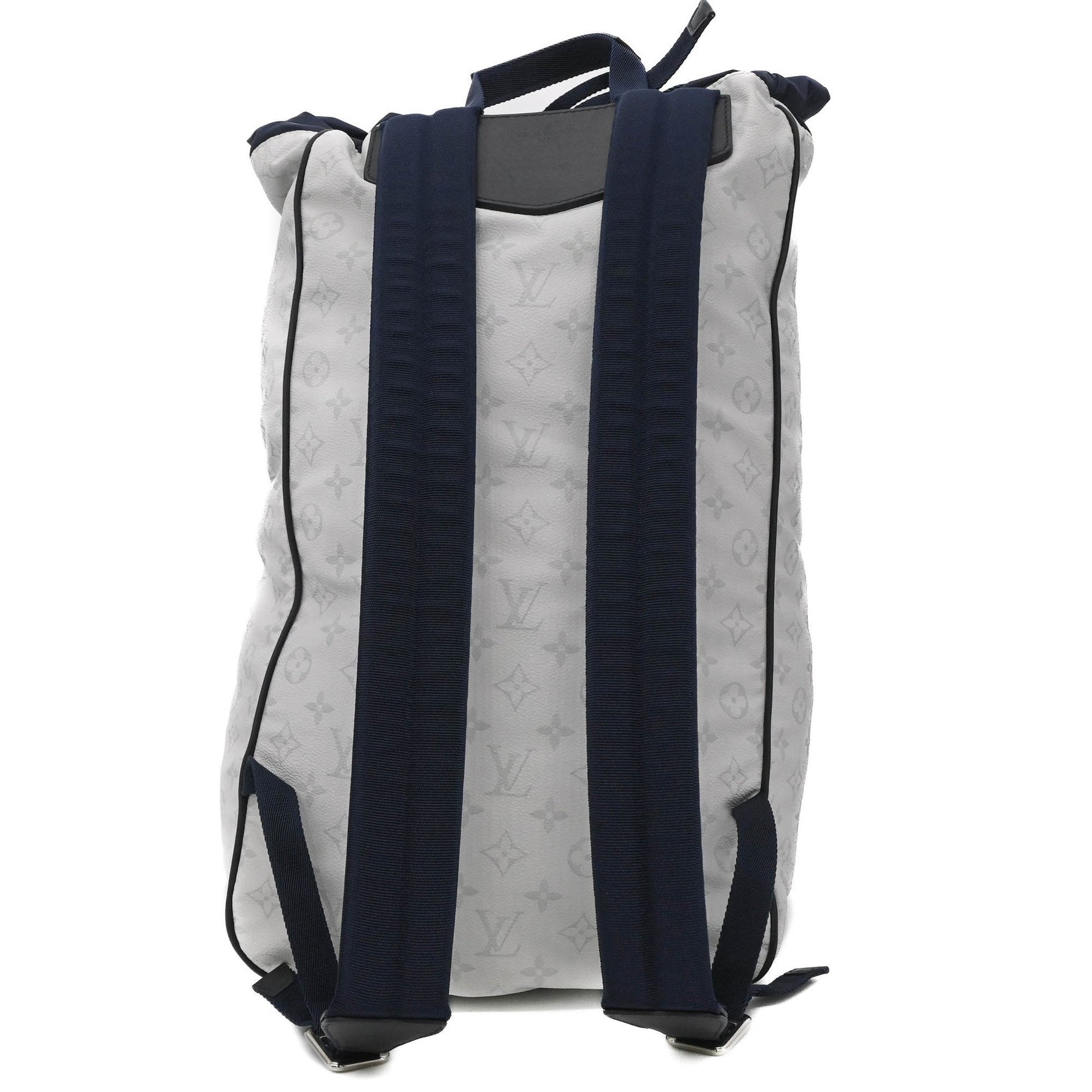 LOUIS VUITTON Ultralight Backpack Monogram White Navy Men's