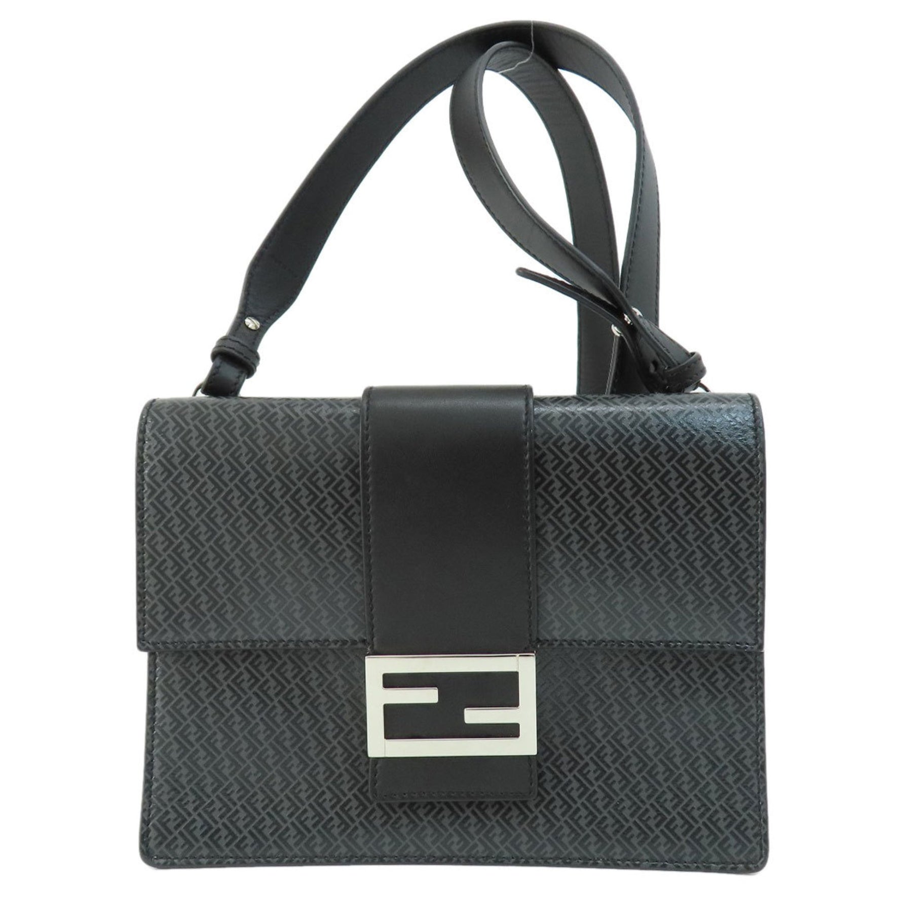 Fendi Shoulder Bag Leather
