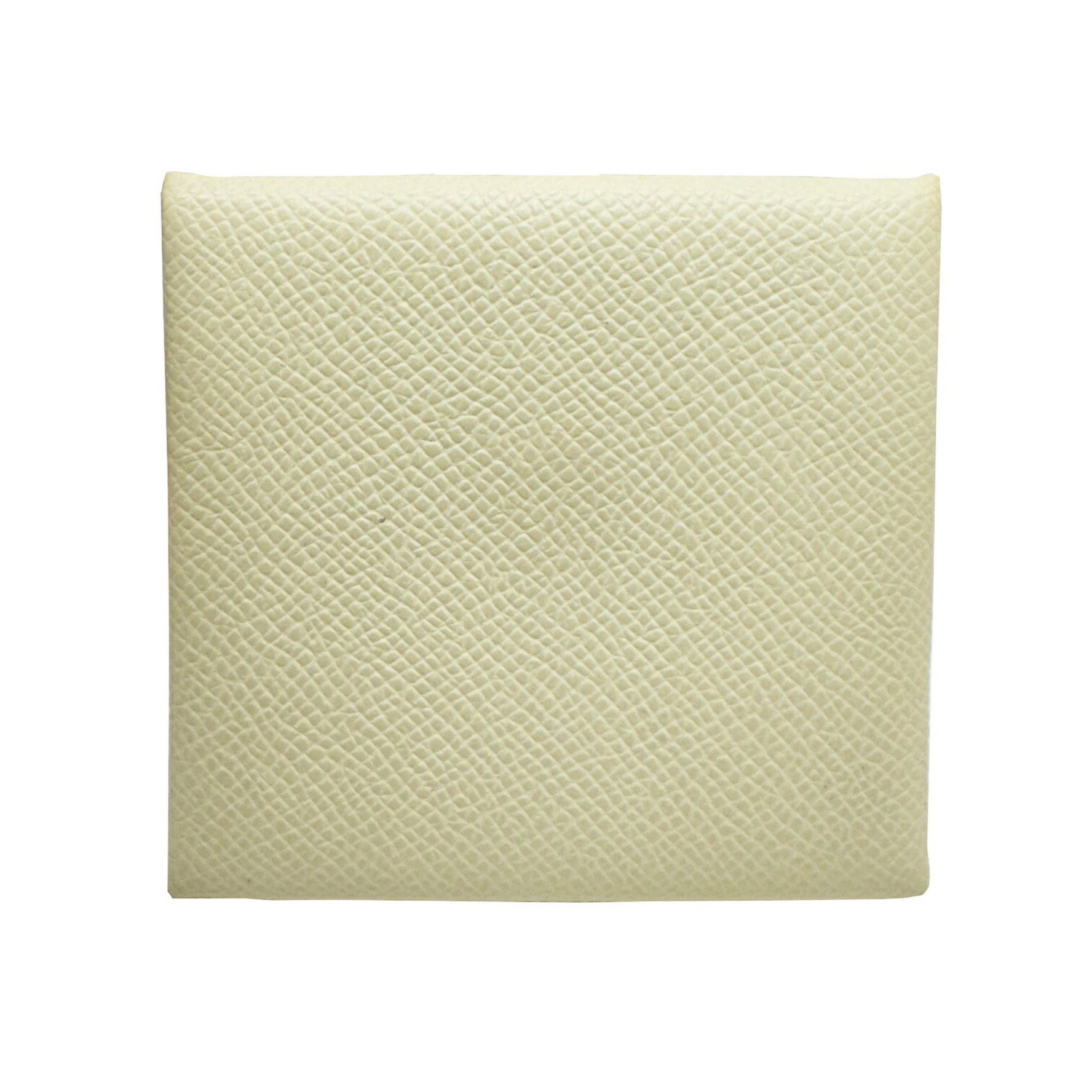 Hermes Bastia Coin Case Epson Nata Sesame U-Engraved Men's Bicolor Purse