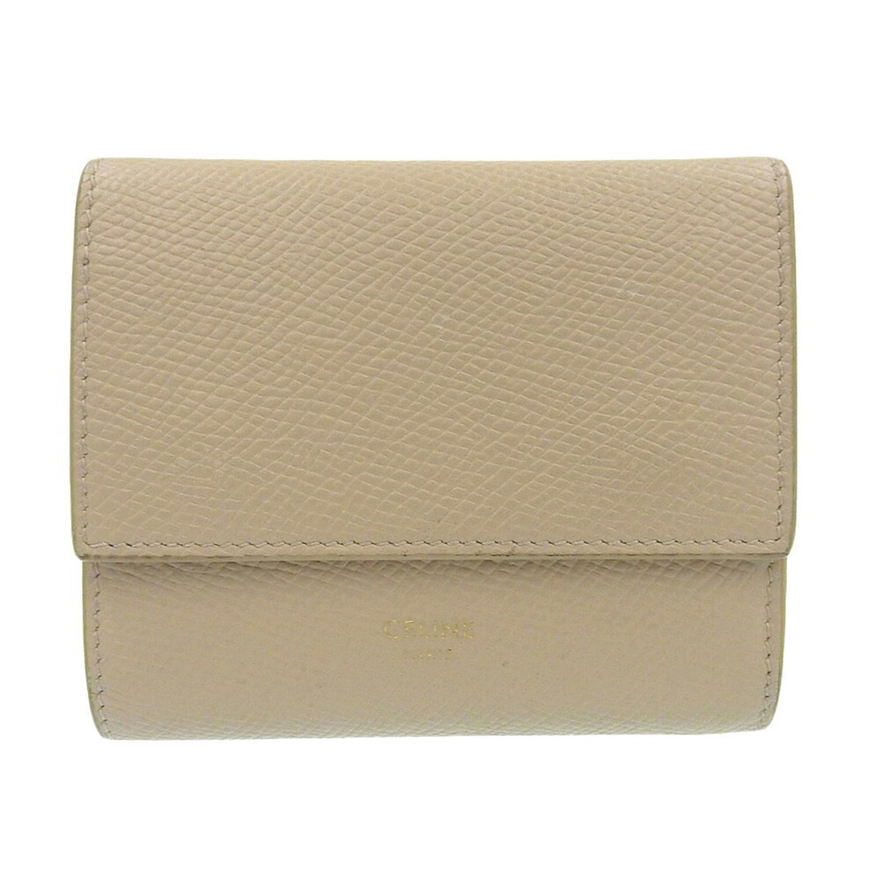 CELINE Trifold Wallet wallet Leather