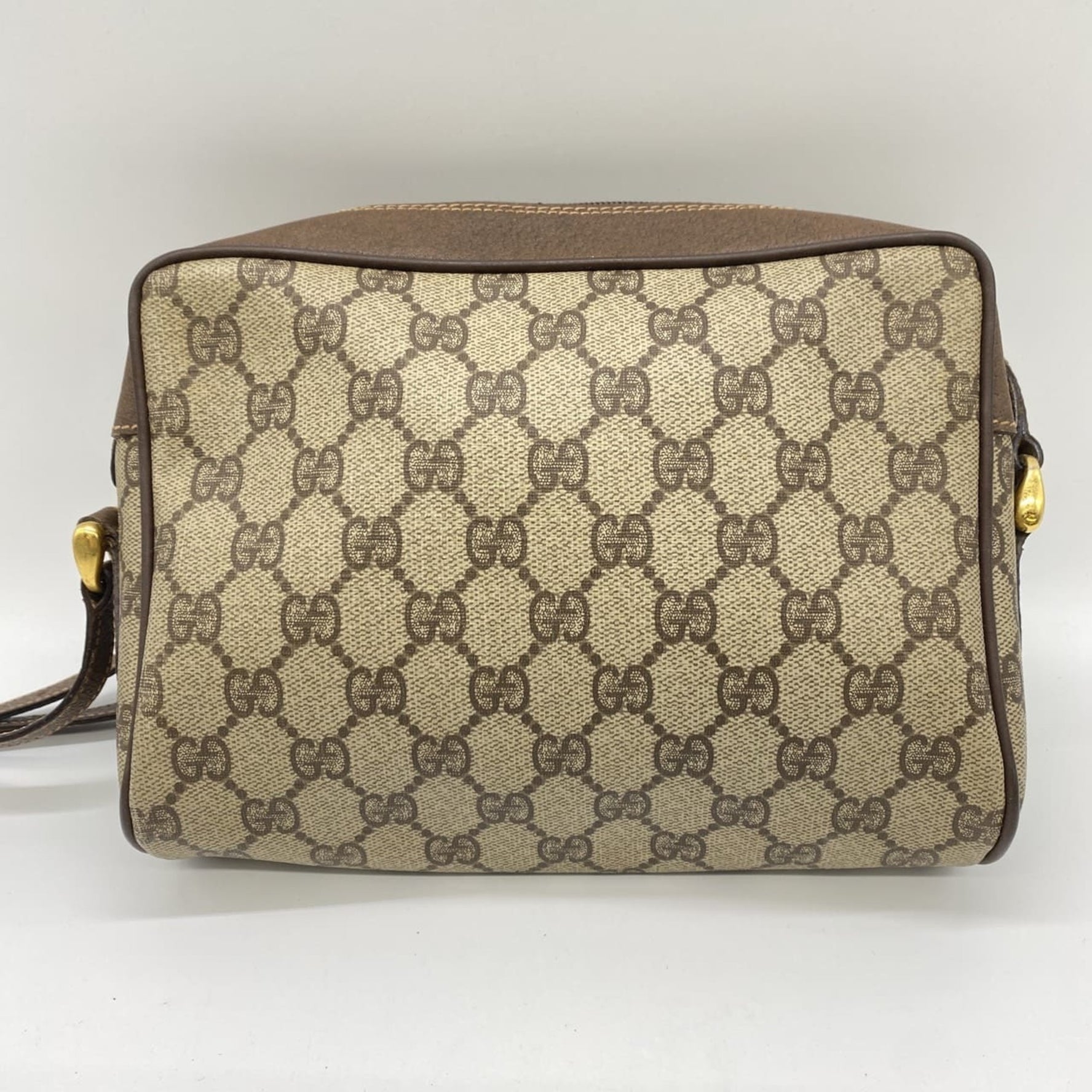 GUCCI Old 001 115 GG Supreme Sherry Shoulder Bag Men's and