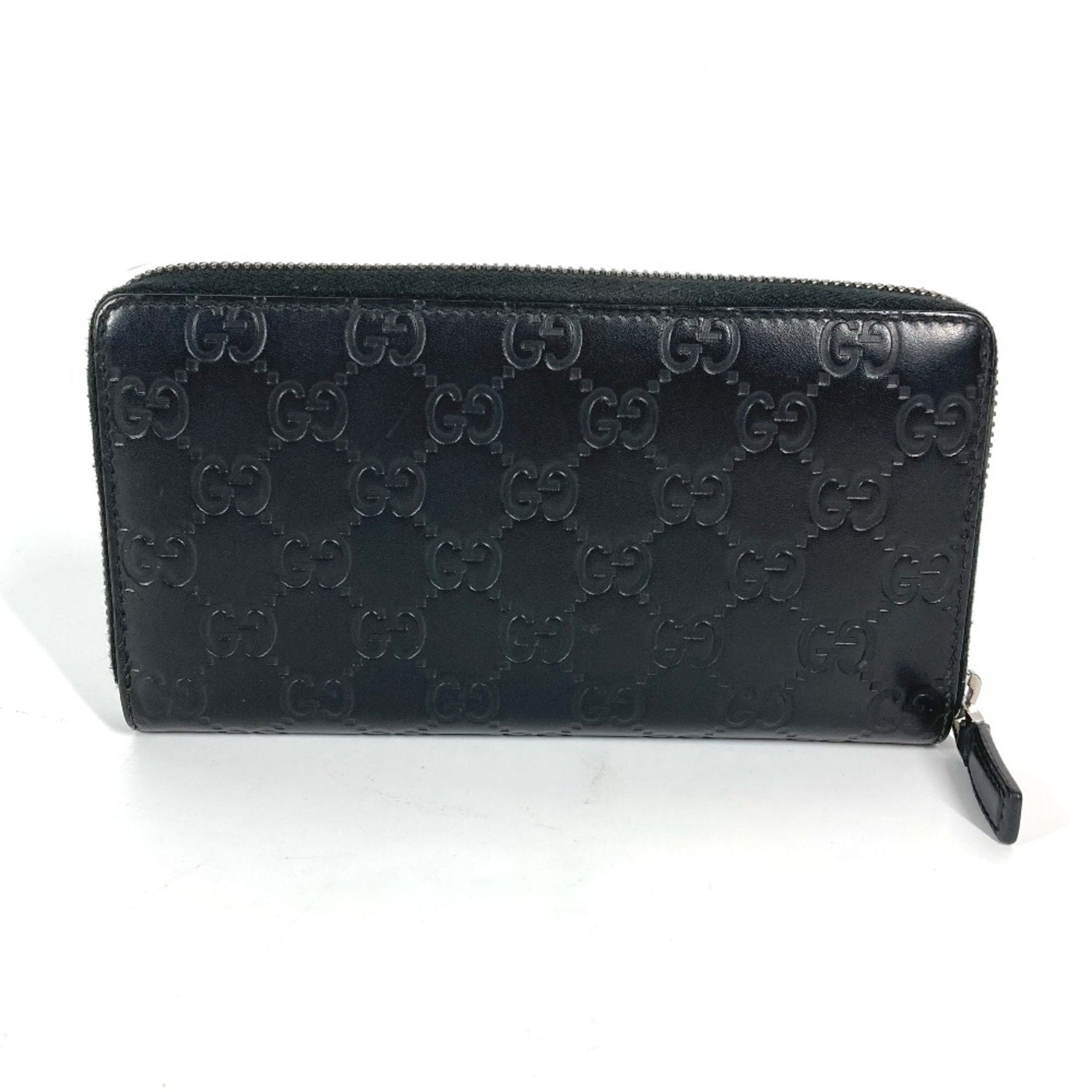 Gucci Guccissima GG Zip Around Long Wallet