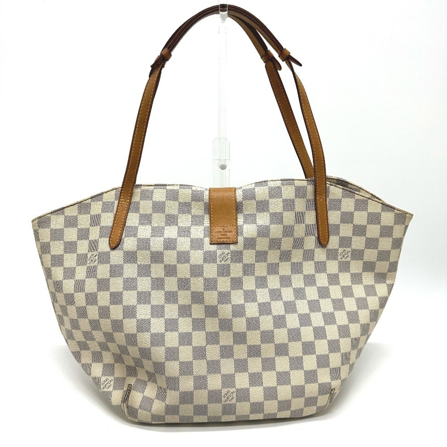 Louis Vuitton Damier Azur Salina PM Shoulder Tote Bag, Canvas