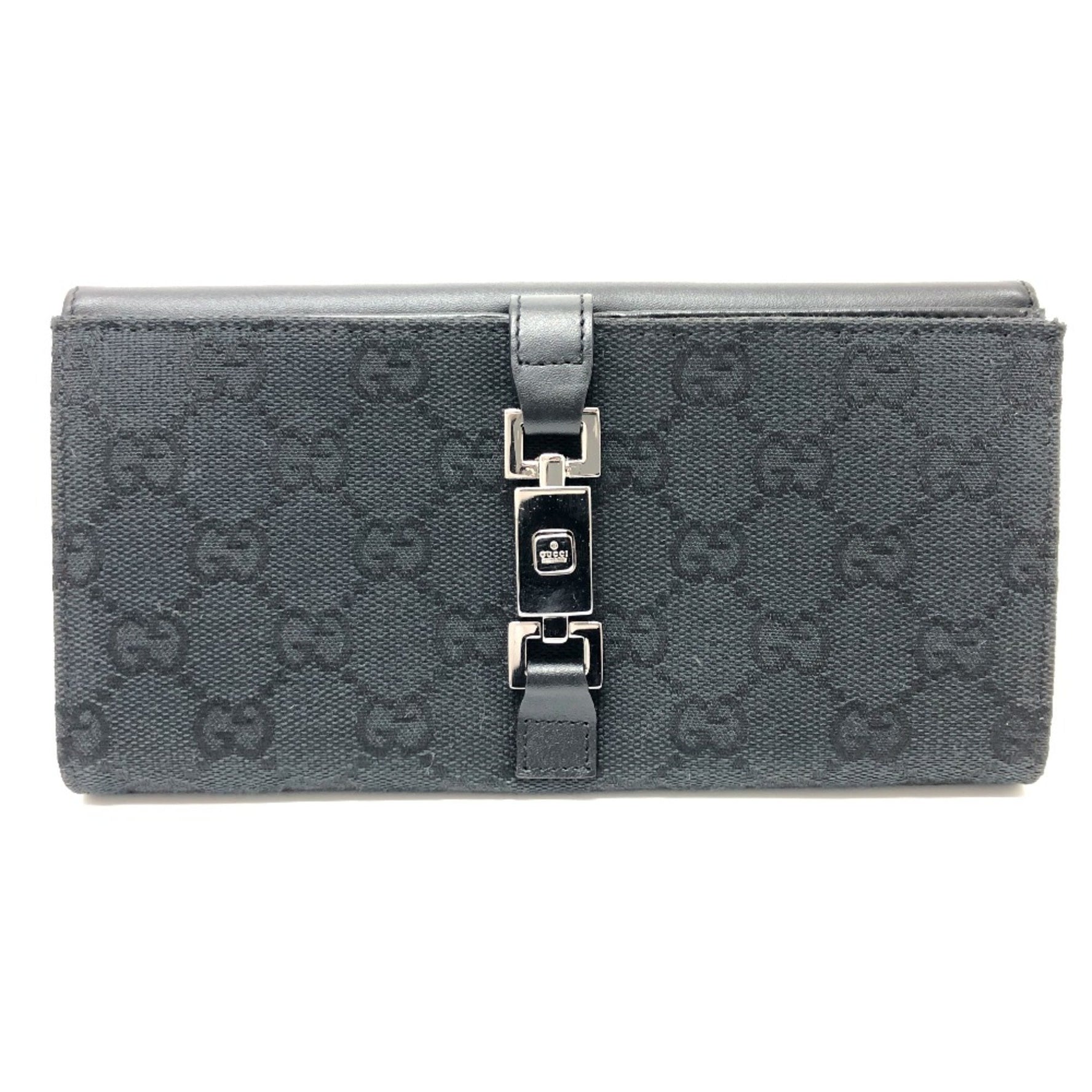 Gucci 035.2184 GG Long Wallet Folded wallet SilverHardware