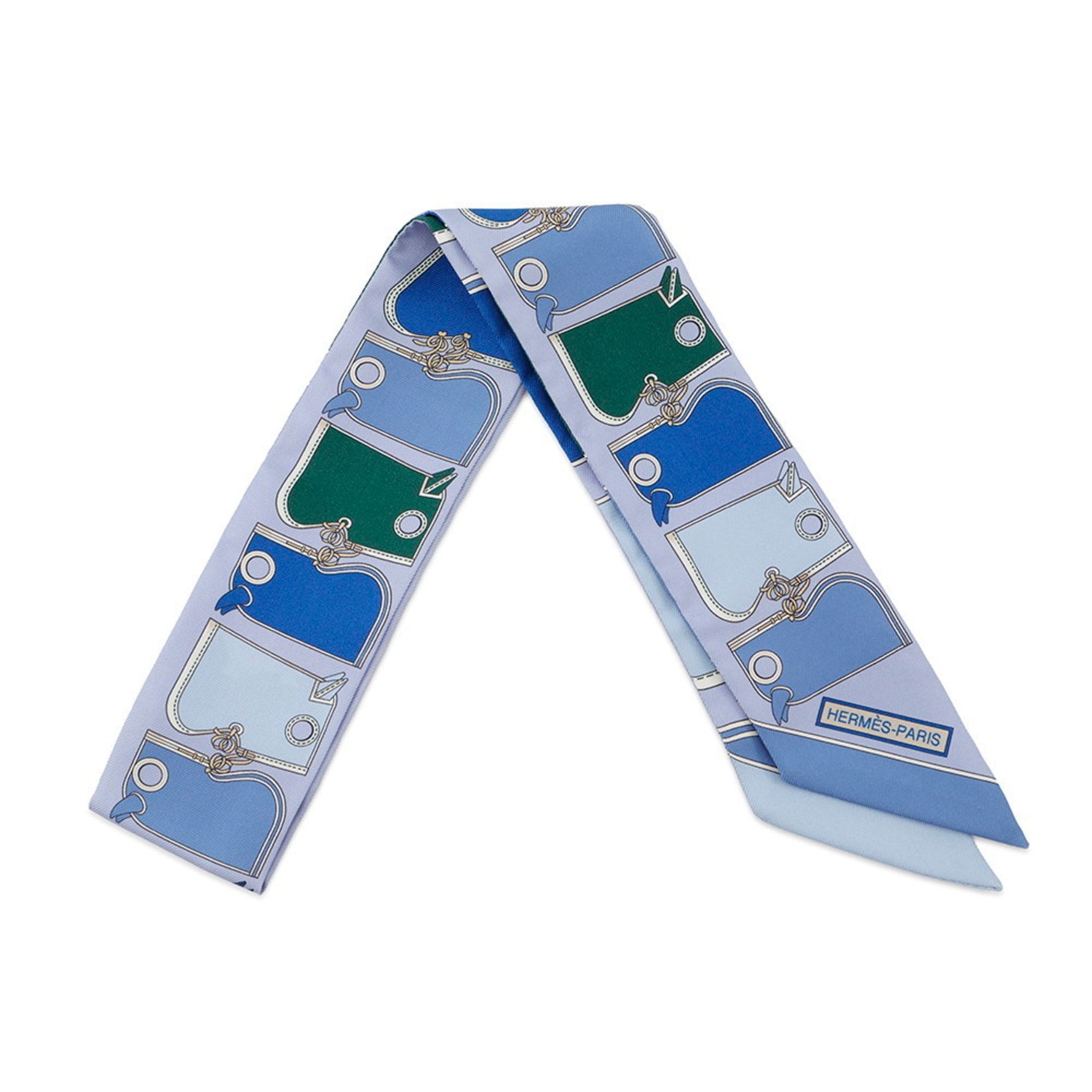 Hermes Hermès Twilly Silk Twill Camails Scarf/Muffler 2019