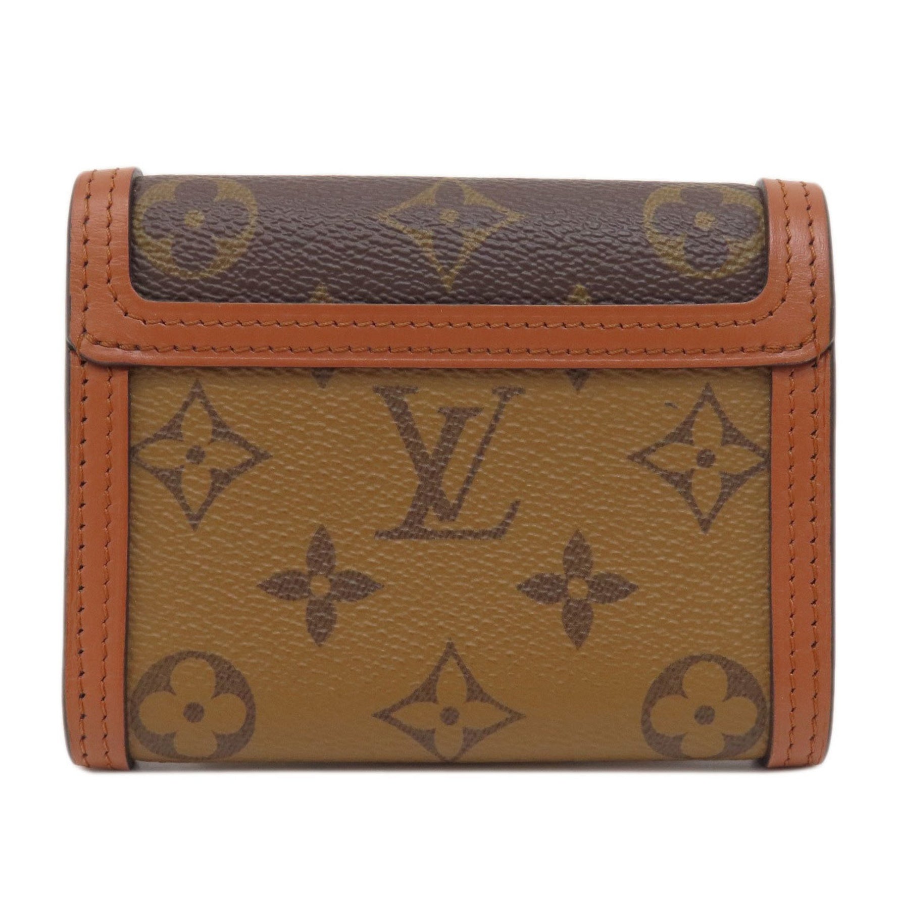 Louis Vuitton Portefeuille Dauphine Compact Monogram Reverse Bi-fold Wallet