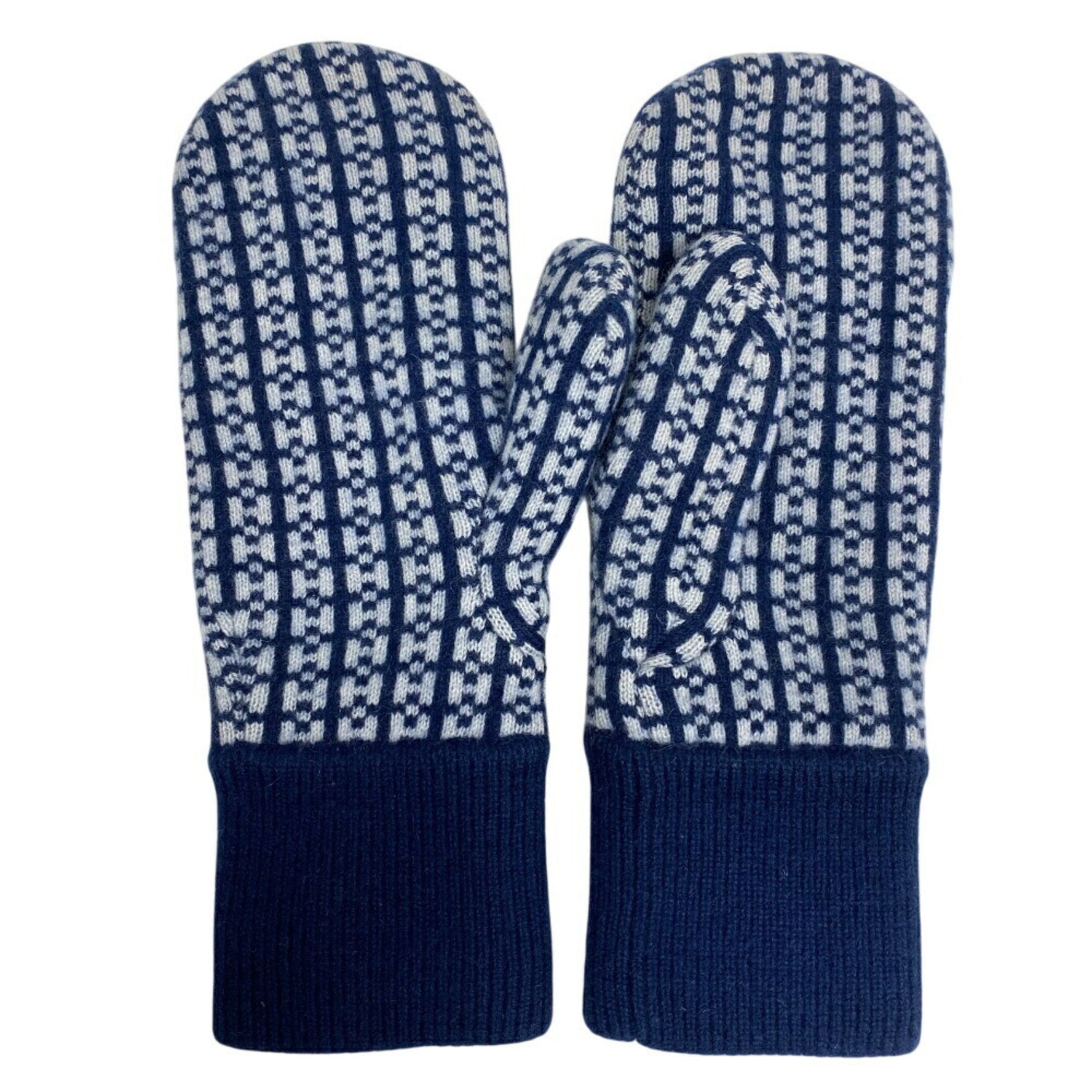 HERMES Gloves Jacquard H
