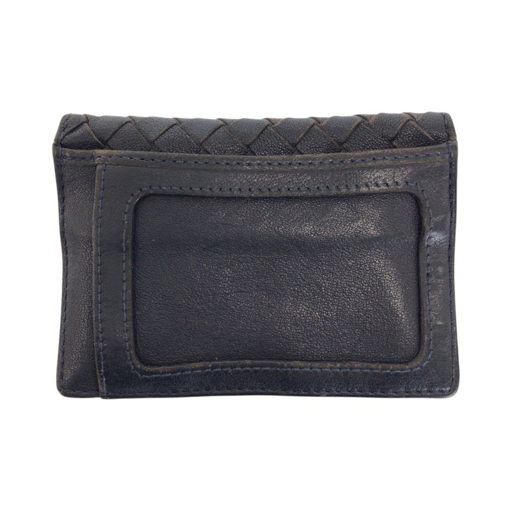 BOTTEGA VENETA Intrecciato Leather Card Case/Pass Case