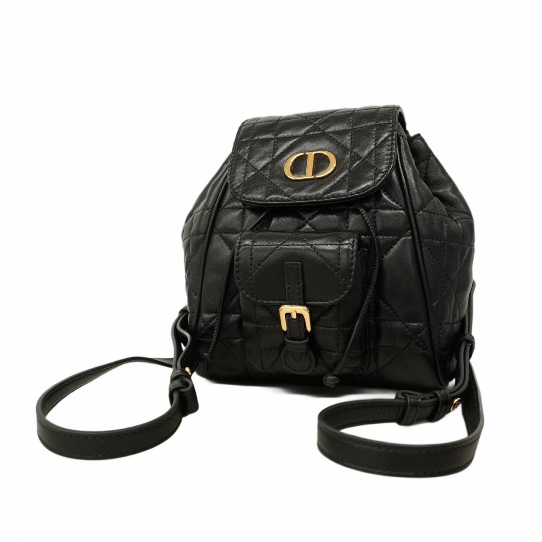 Christian Dior Caro Leather Backpack/Daypack