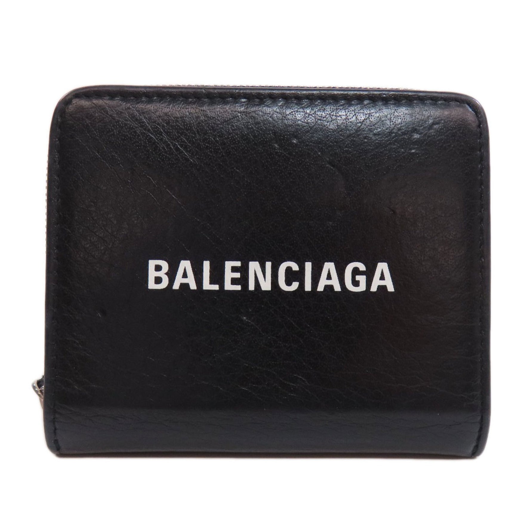 Balenciaga Everyday Bi-fold Wallet Leather