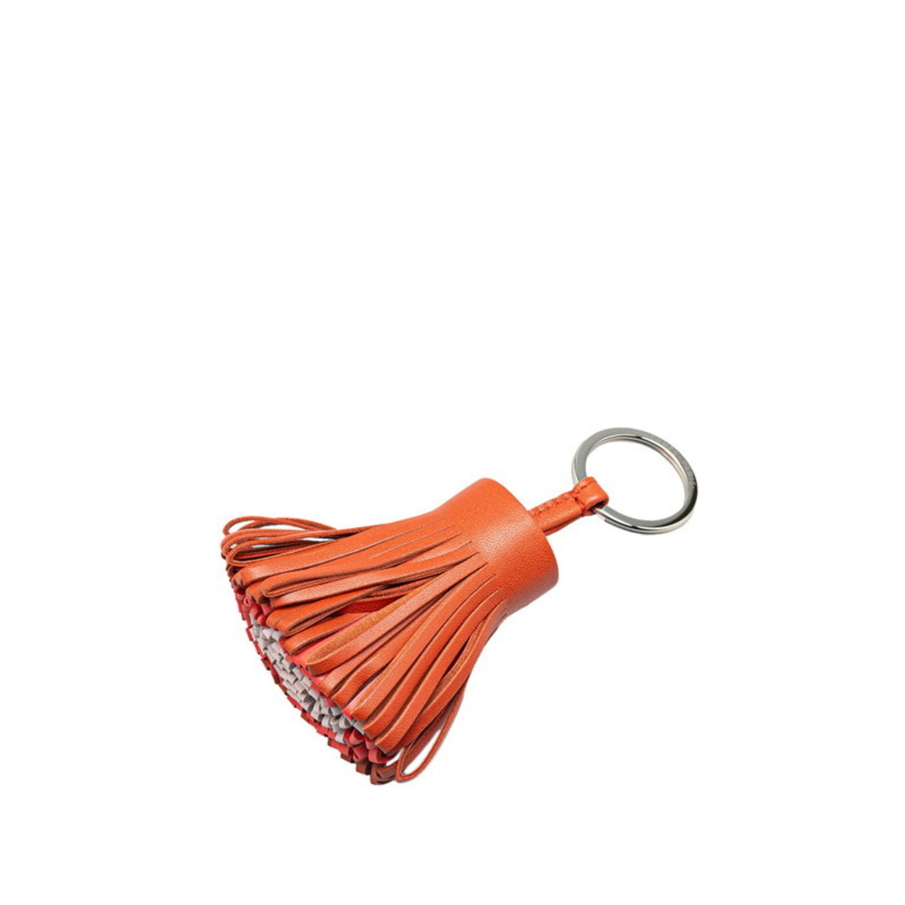 Hermes Carmen Keychain Bag Charm Carnelian Rose Texas Glycine Anjou Milo