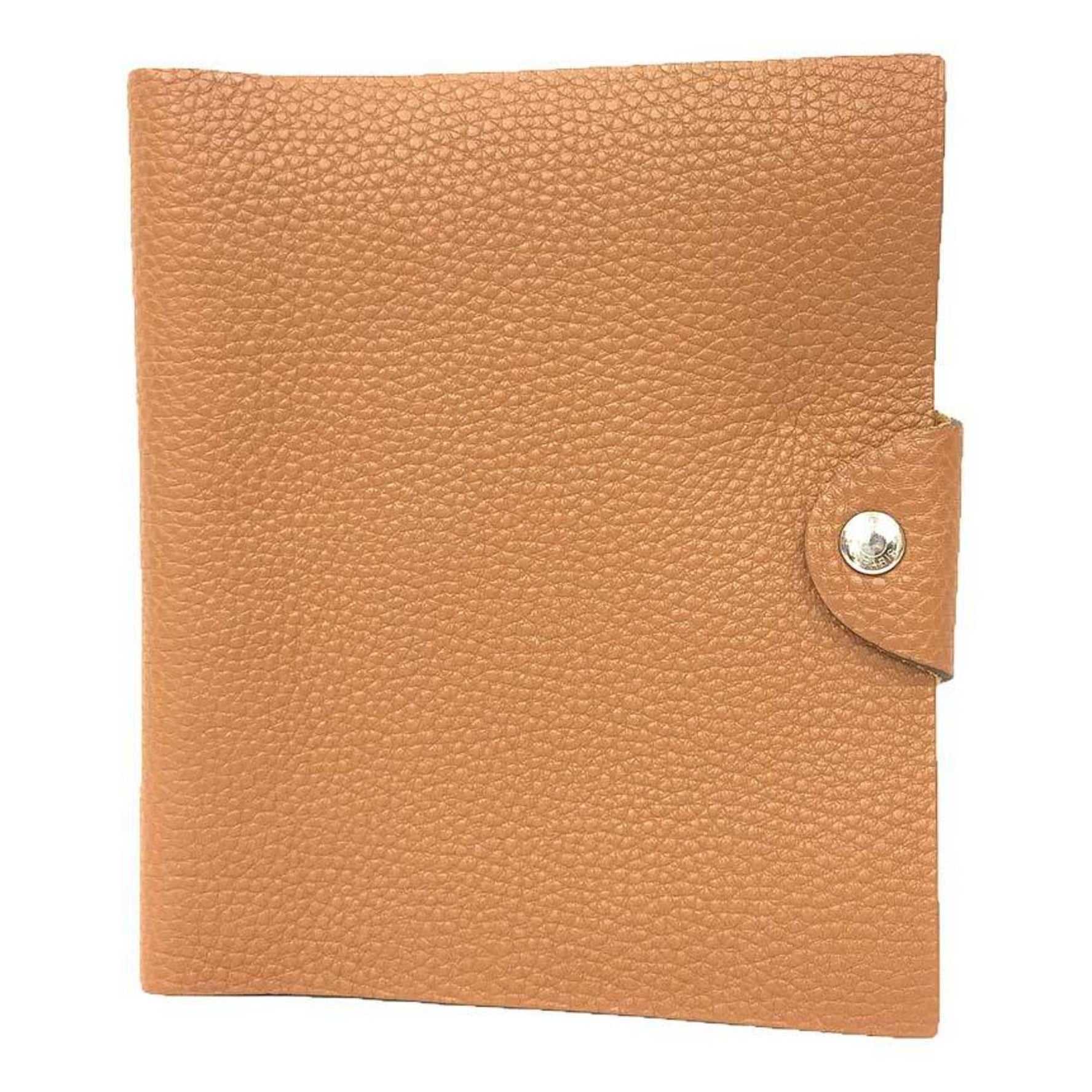 HERMES Ulysse PM Togo Camel Planner Cover Agenda Notebook