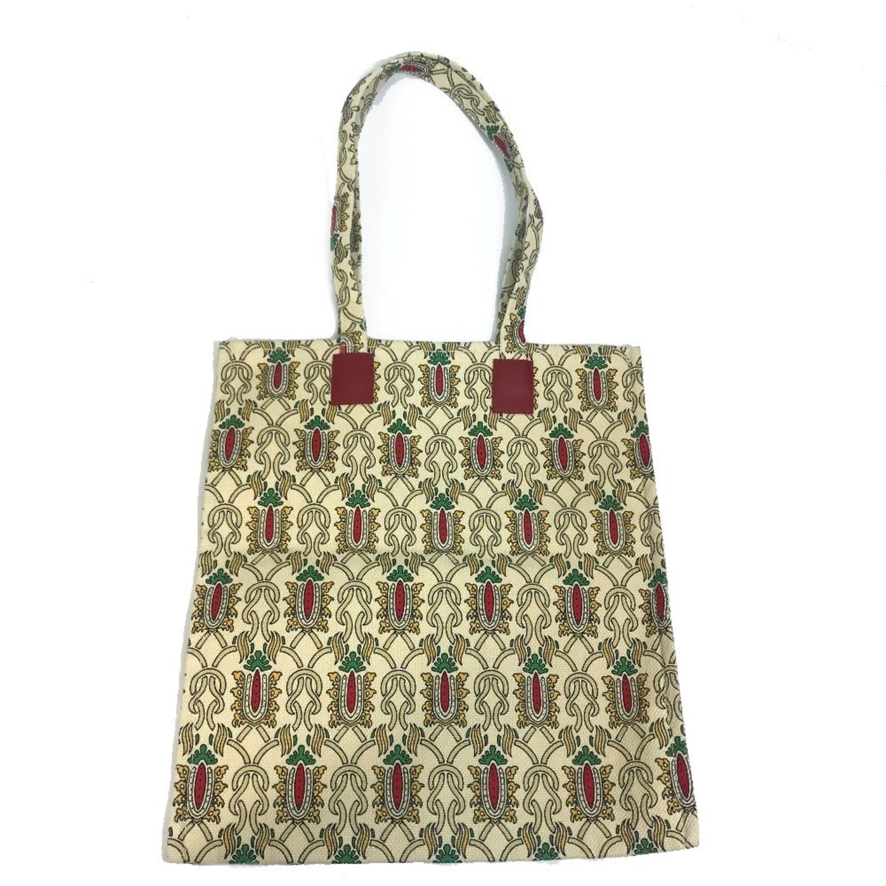 GUCCI All-over Print Canvas Shoulder Bag Tote in Multicolor