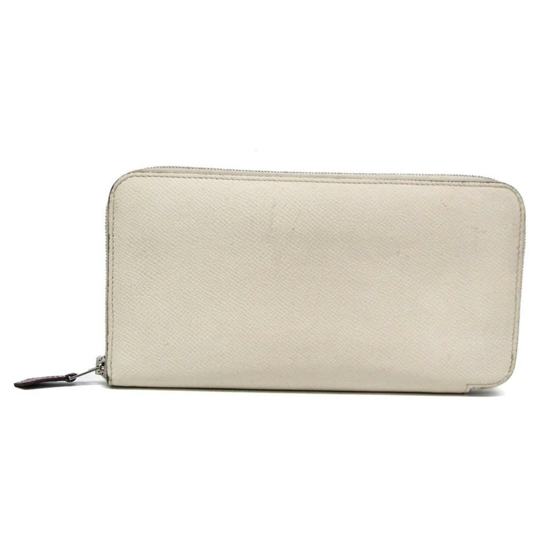Hermes Silk'in Azap Long Epsom Leather Long Wallet (bi-fold)