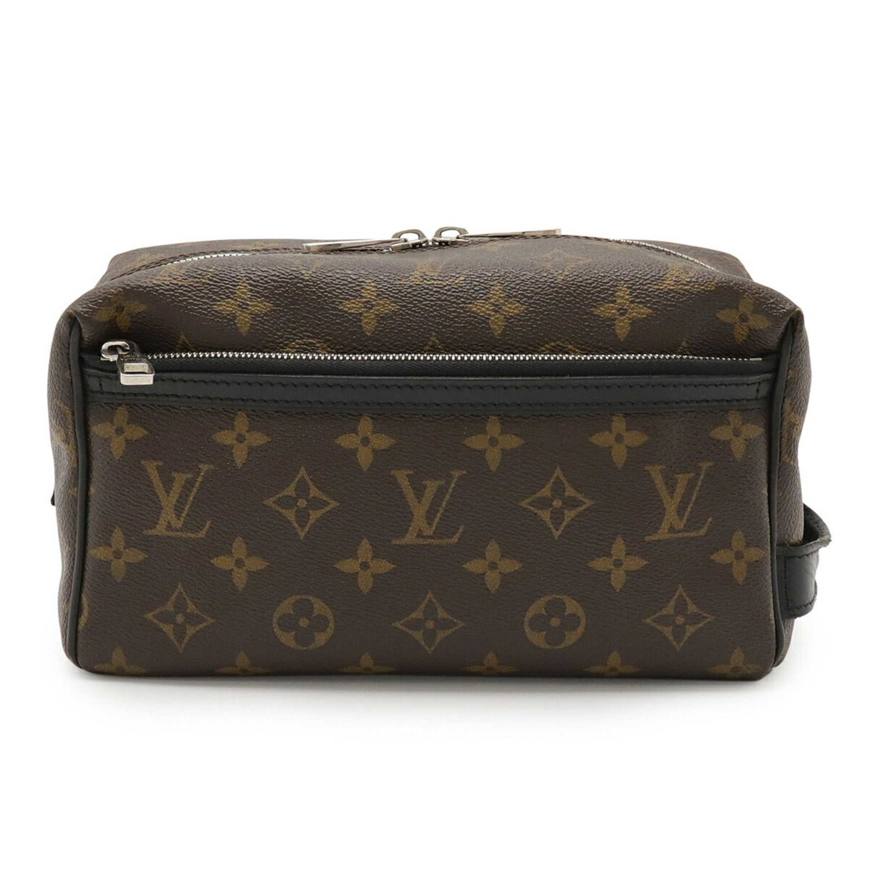 LOUIS VUITTON Monogram Macassar Truss Toilette Pouch Travel Second Bag Handbag