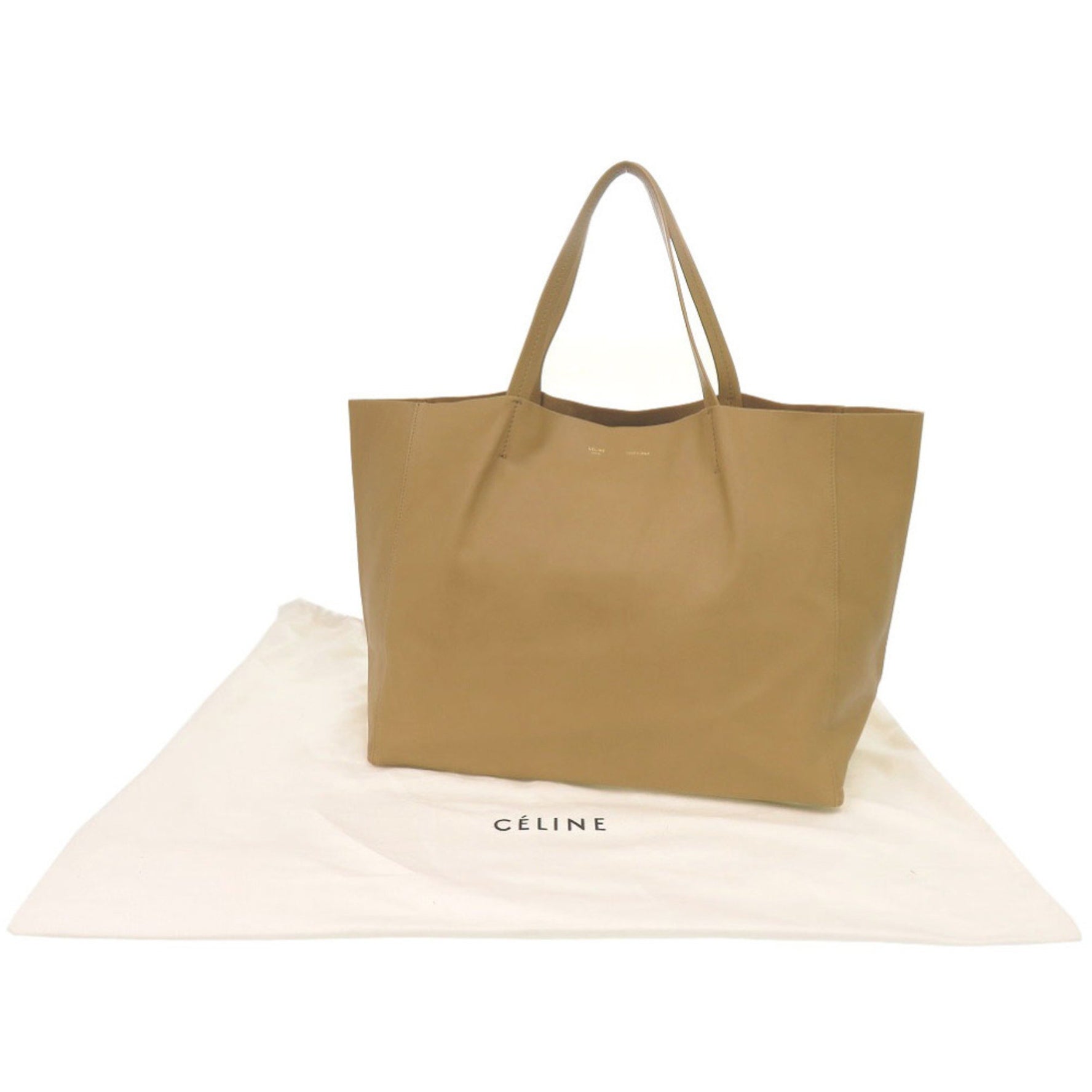 Celine Horizontal Cabas Leather Tote Bag 0475