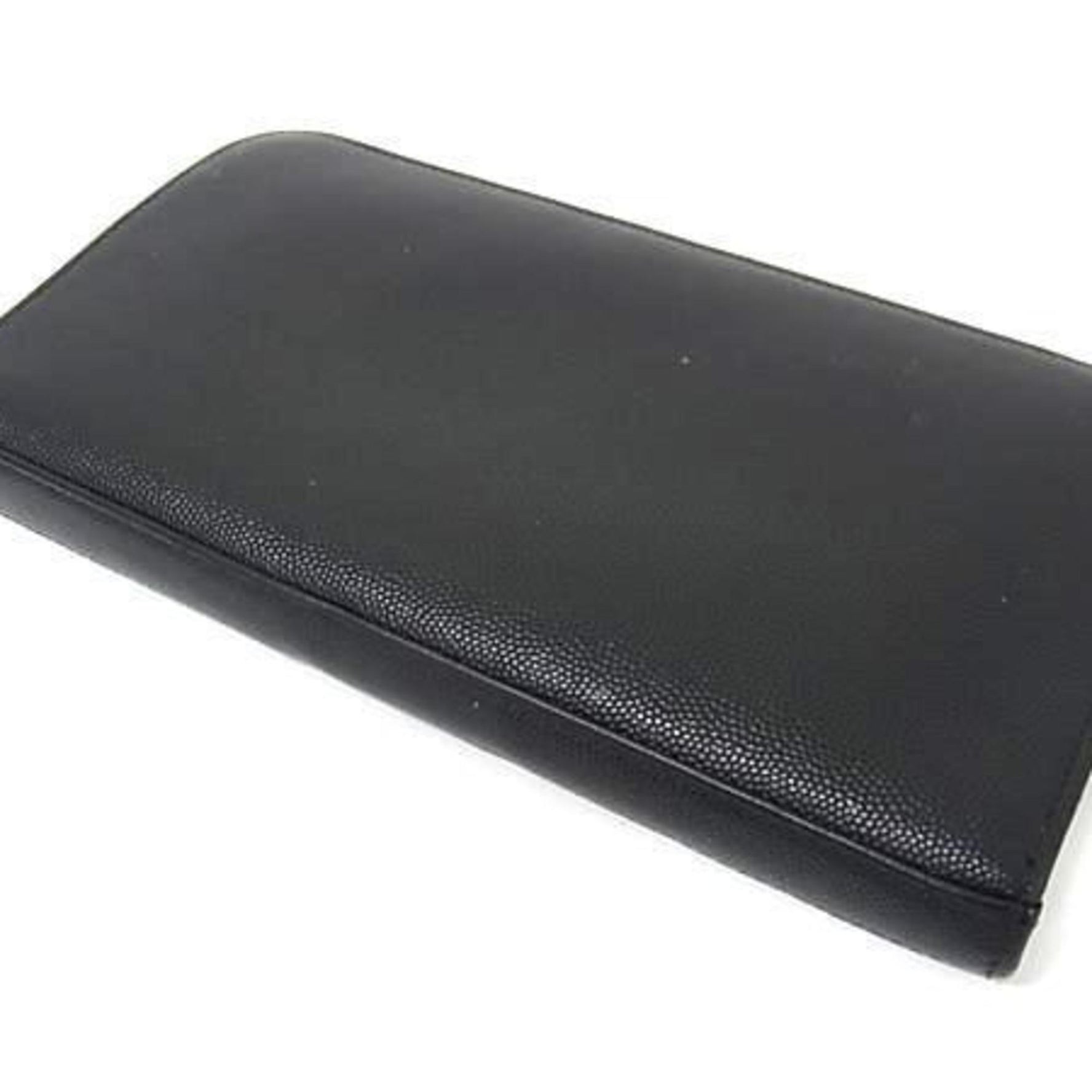 Saint Laurent wallet leather round long