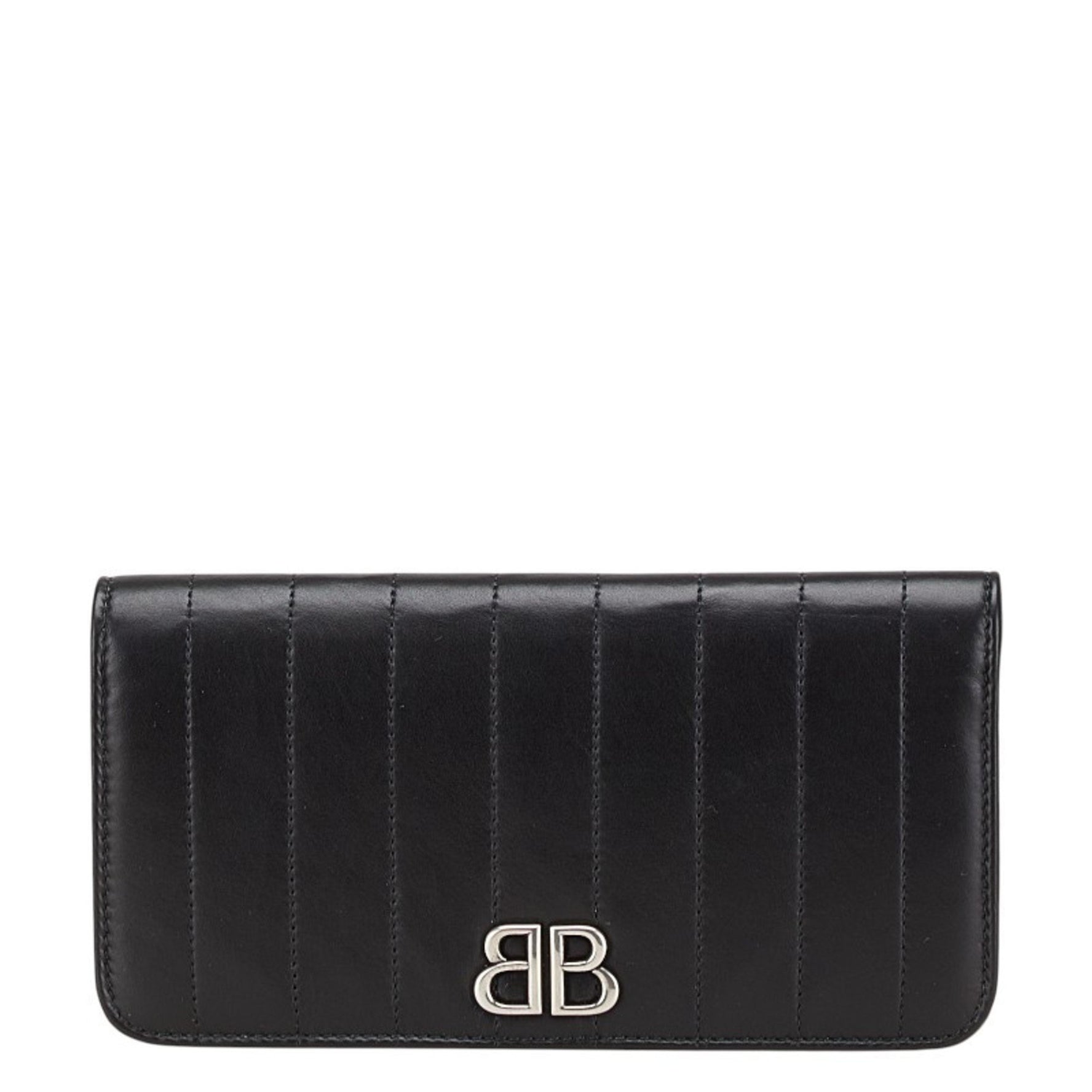 Balenciaga Monaco Long Wallet Leather