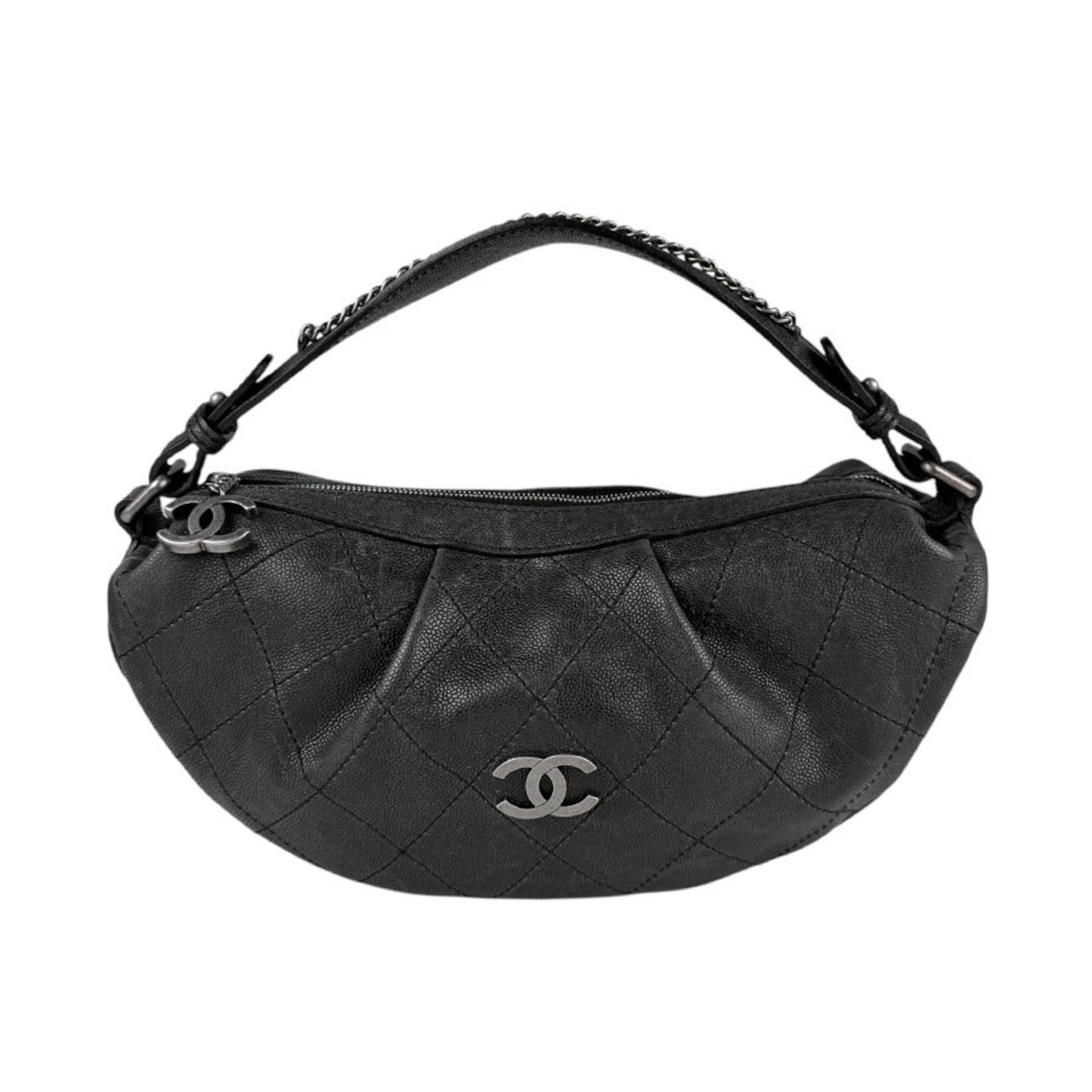 CHANEL Shoulder Bag Leather