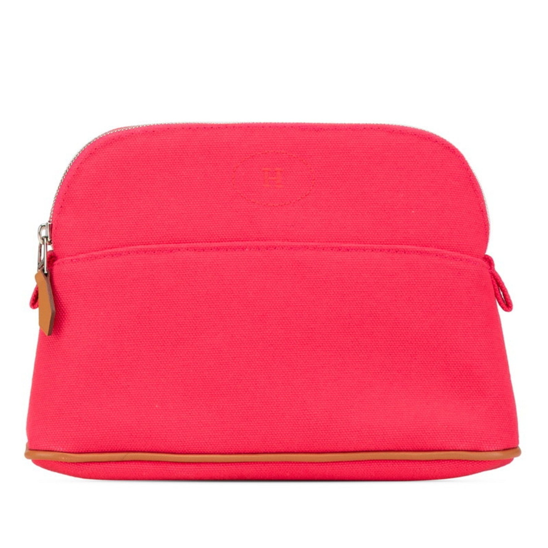 Hermes Bolide Pouch 20 Hibiscus Cotton