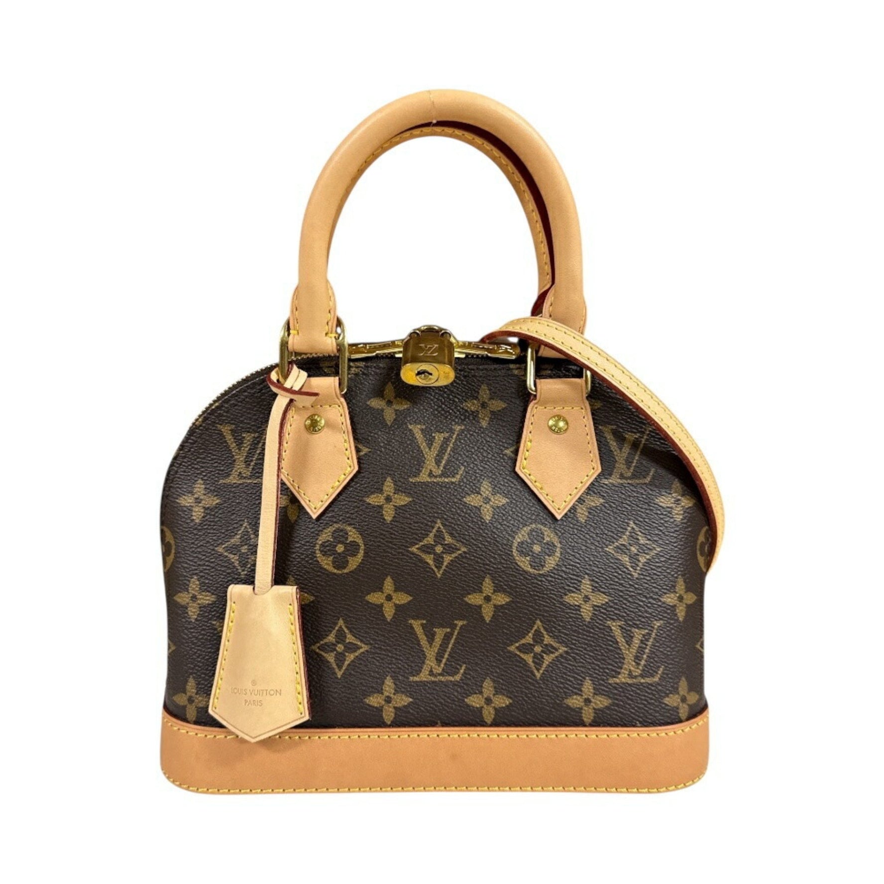 Louis Vuitton Alma BB Monogram Shoulder Bag, LOUIS VUITTON