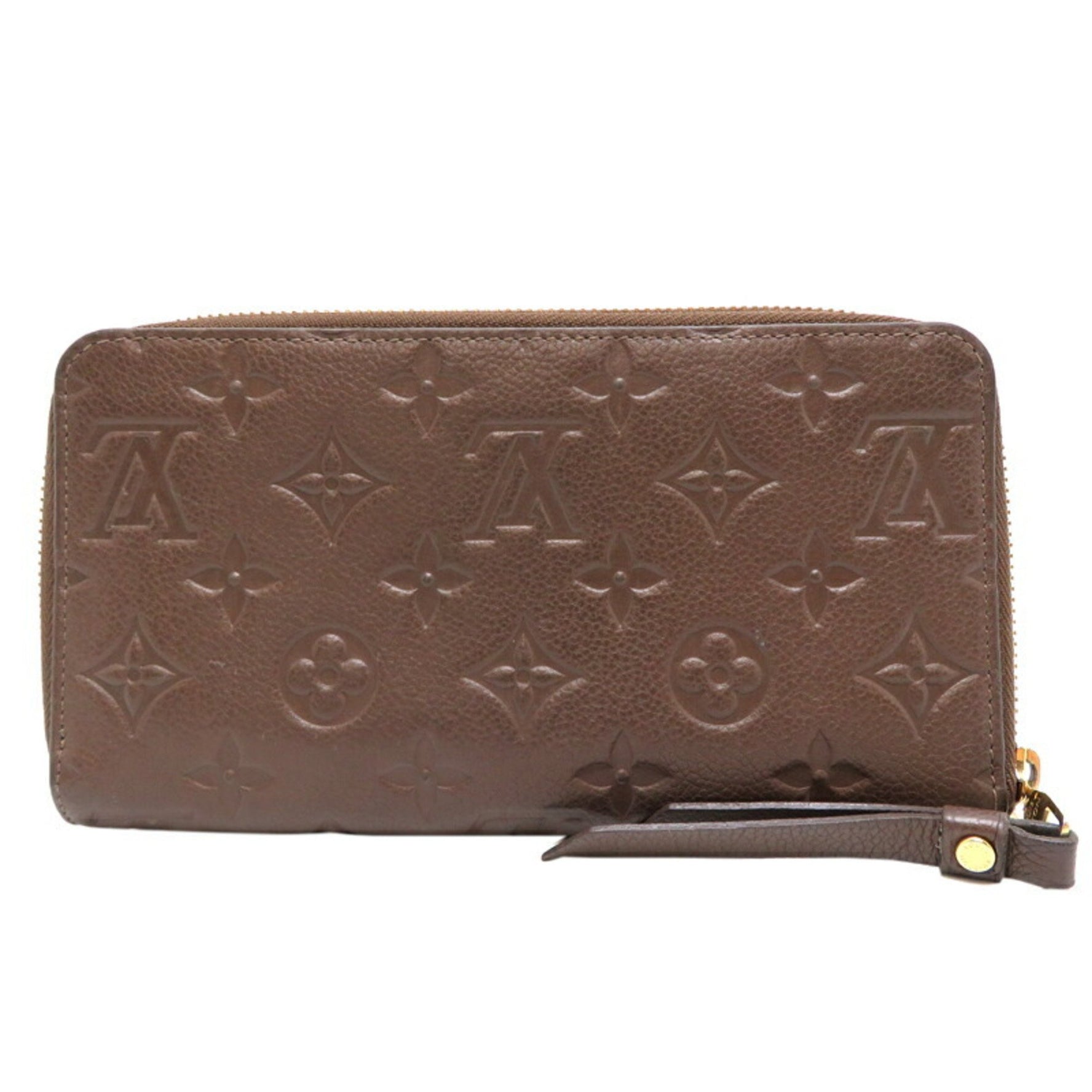 Louis Vuitton Portefeuille Secret Long and Men's Wallet Monogram Empreinte Ombre (Brown)