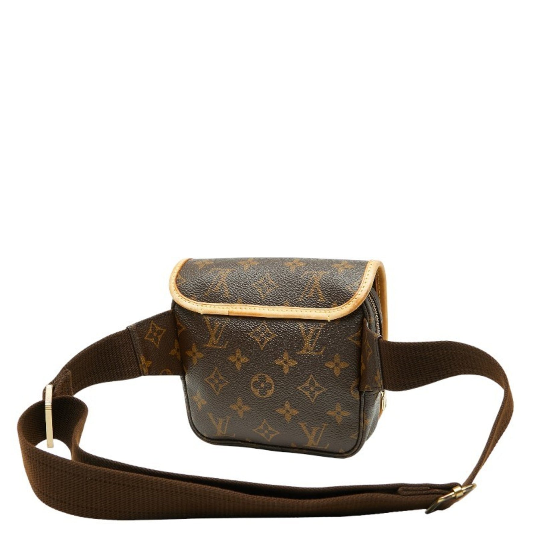 Louis Vuitton Monogram Bumbag Bosphor Body Bag/Waist Bag/Shoulder Bag Brown Leather LOUIS VUITTON