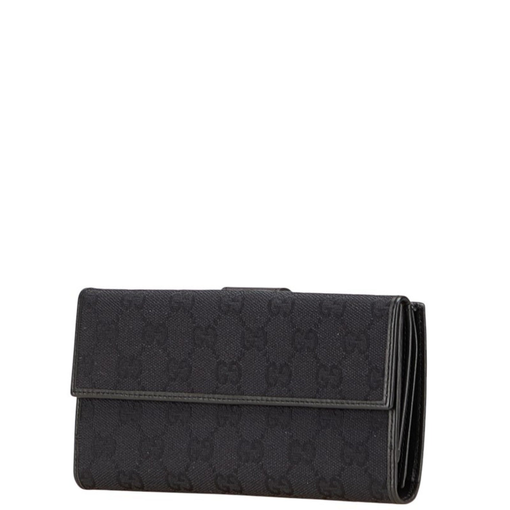 Gucci GG Canvas Long Wallet 035 2888 Leather
