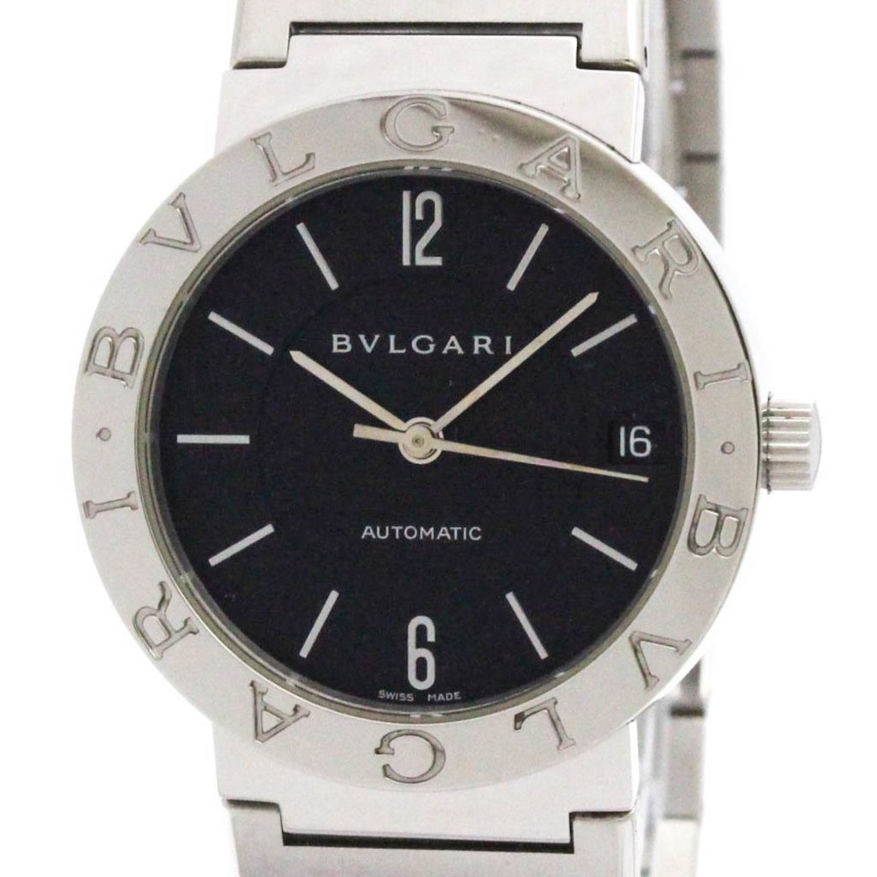 BVLGARI BVLGARI-BVLGARI Steel Automatic Watch AUTO Polished