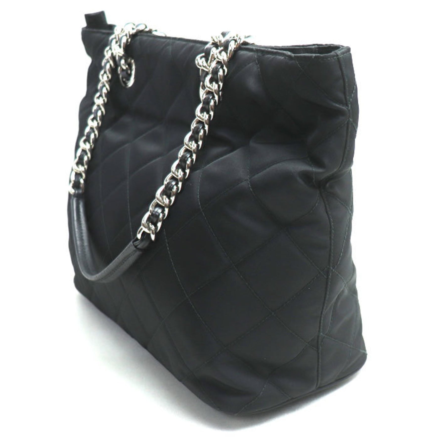 PRADA Quilted Chain Tote Bag