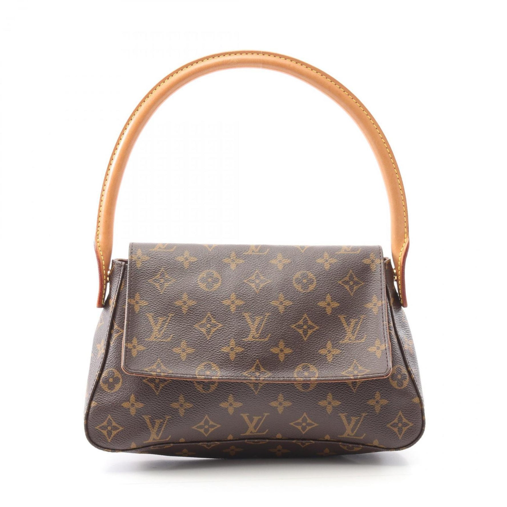 Louis Vuitton Mini Looping Handbag, Coated Canvas and Leather, Monogram
