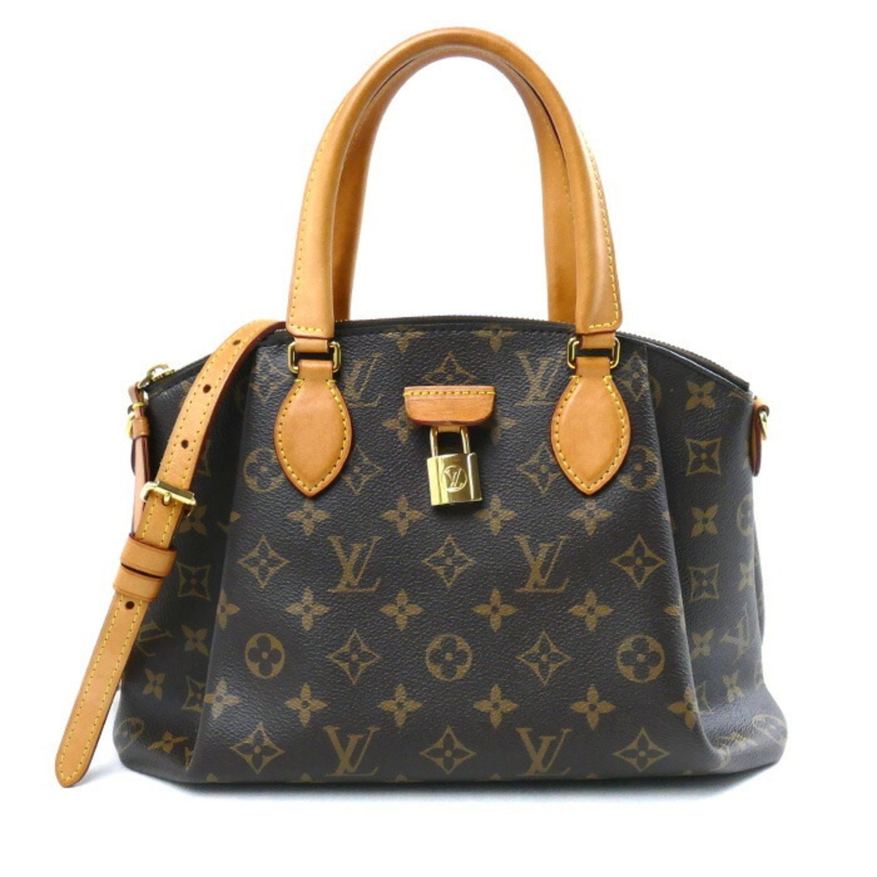 Louis Vuitton Rivory PM Shoulder Bag Monogram Brown