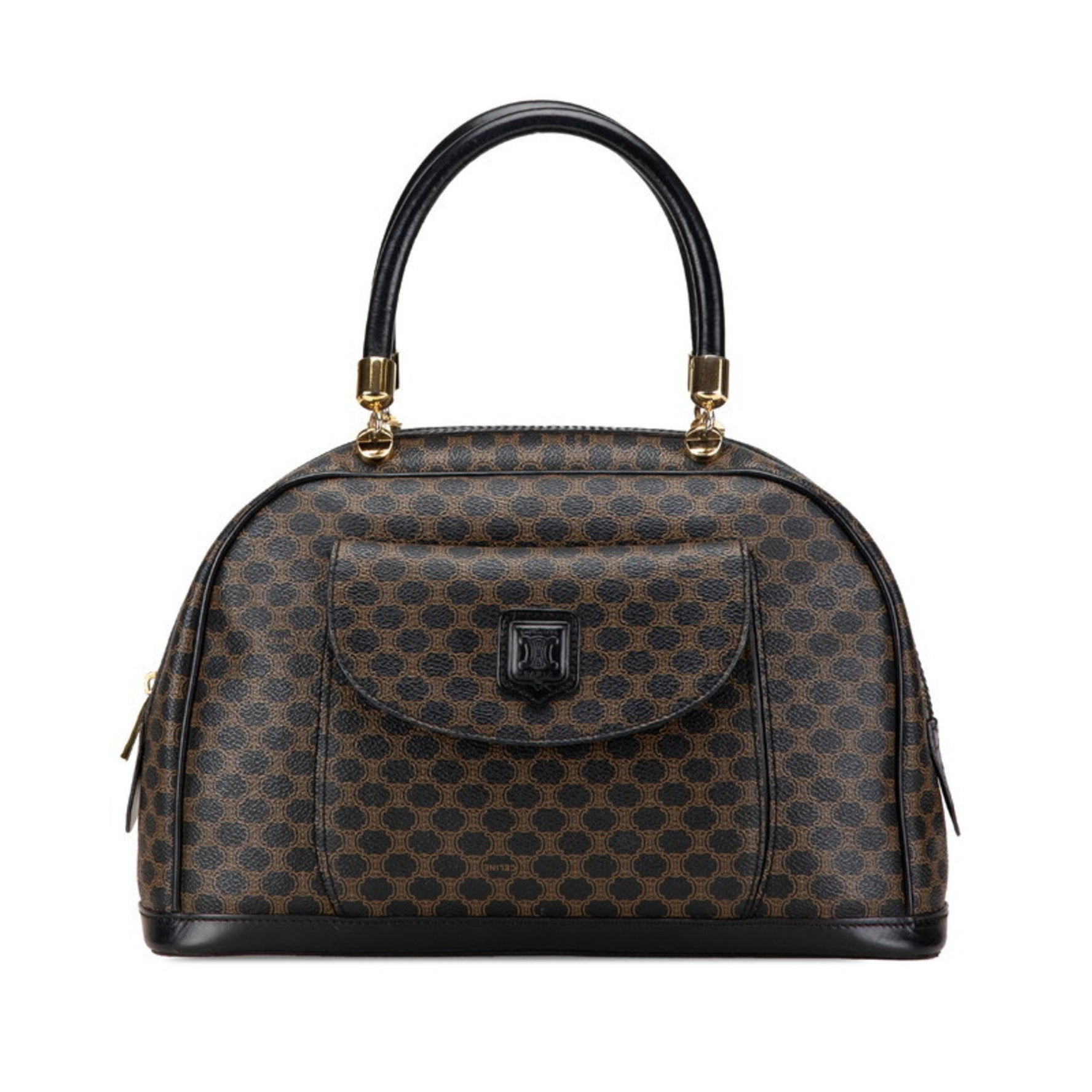 Celine Macadam Handbag PVC Leather