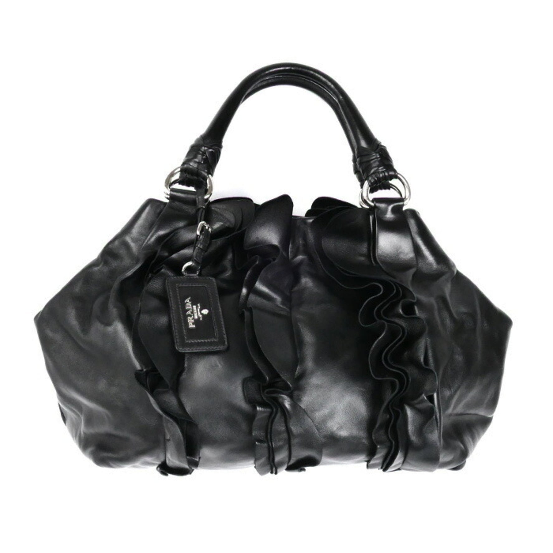 PRADA Handbag Ruffle