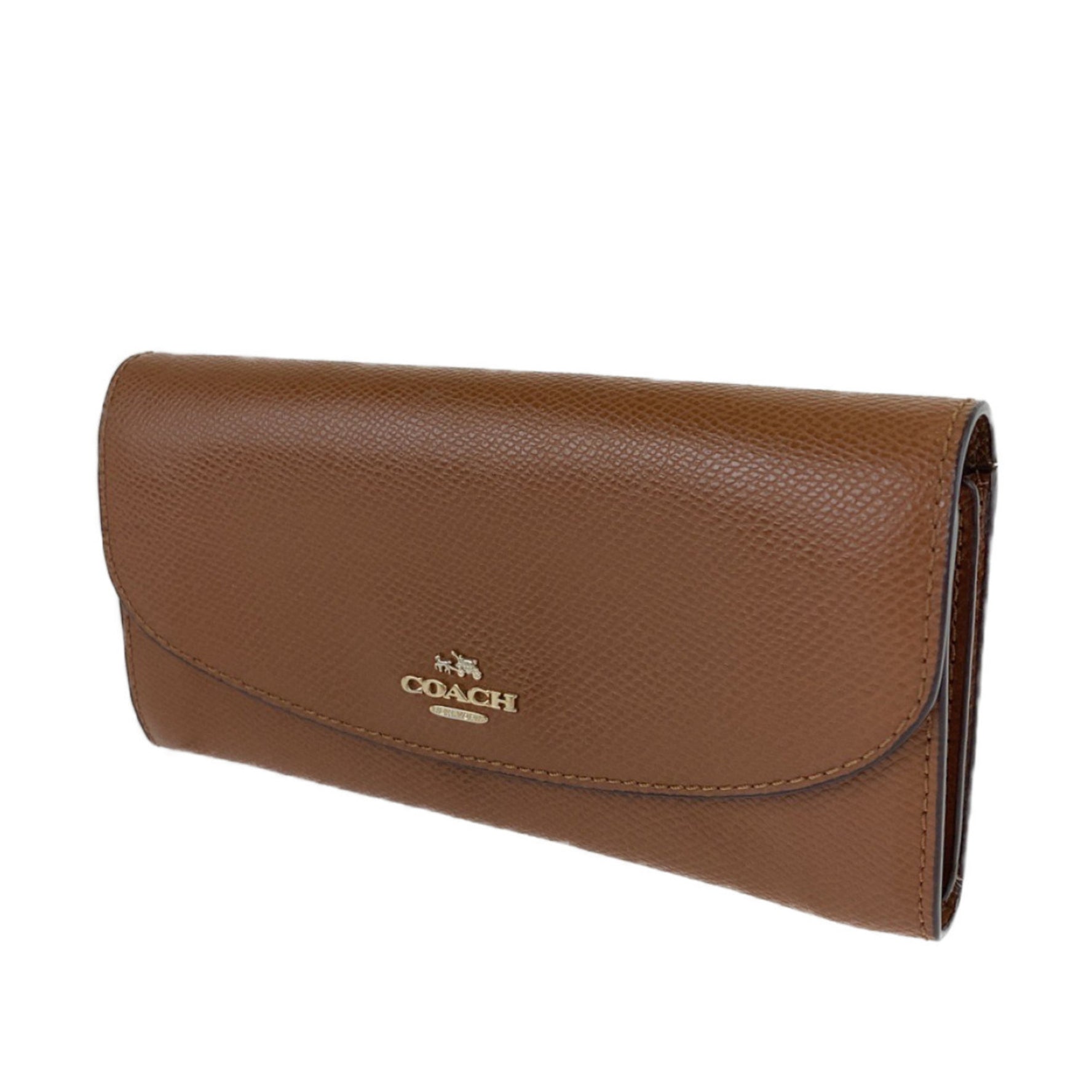 COACH Leather Long Wallet Billfold