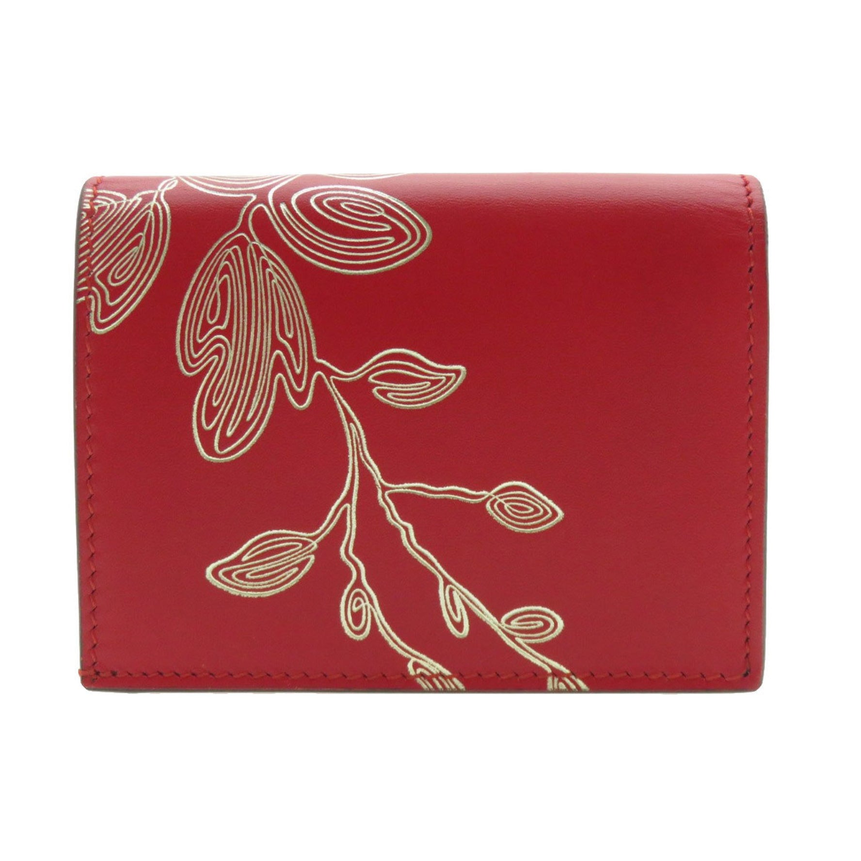 Gucci Chinese New Year Bi-fold Wallet Calfskin
