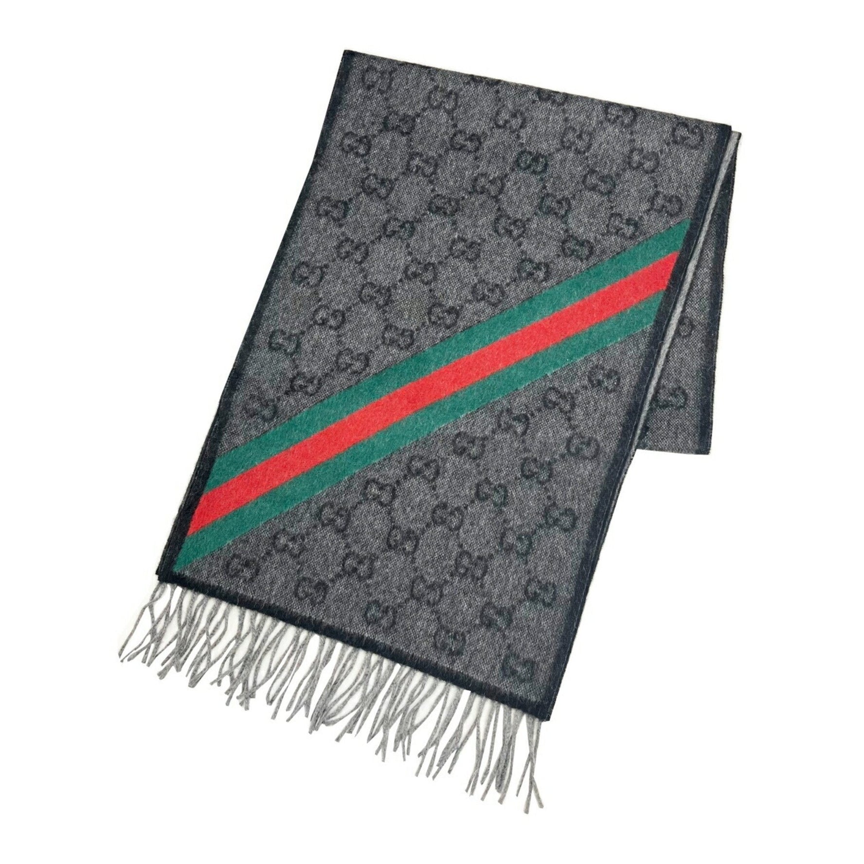 GUCCI Sherry Line Scarf 75% Wool, 25% Alpaca