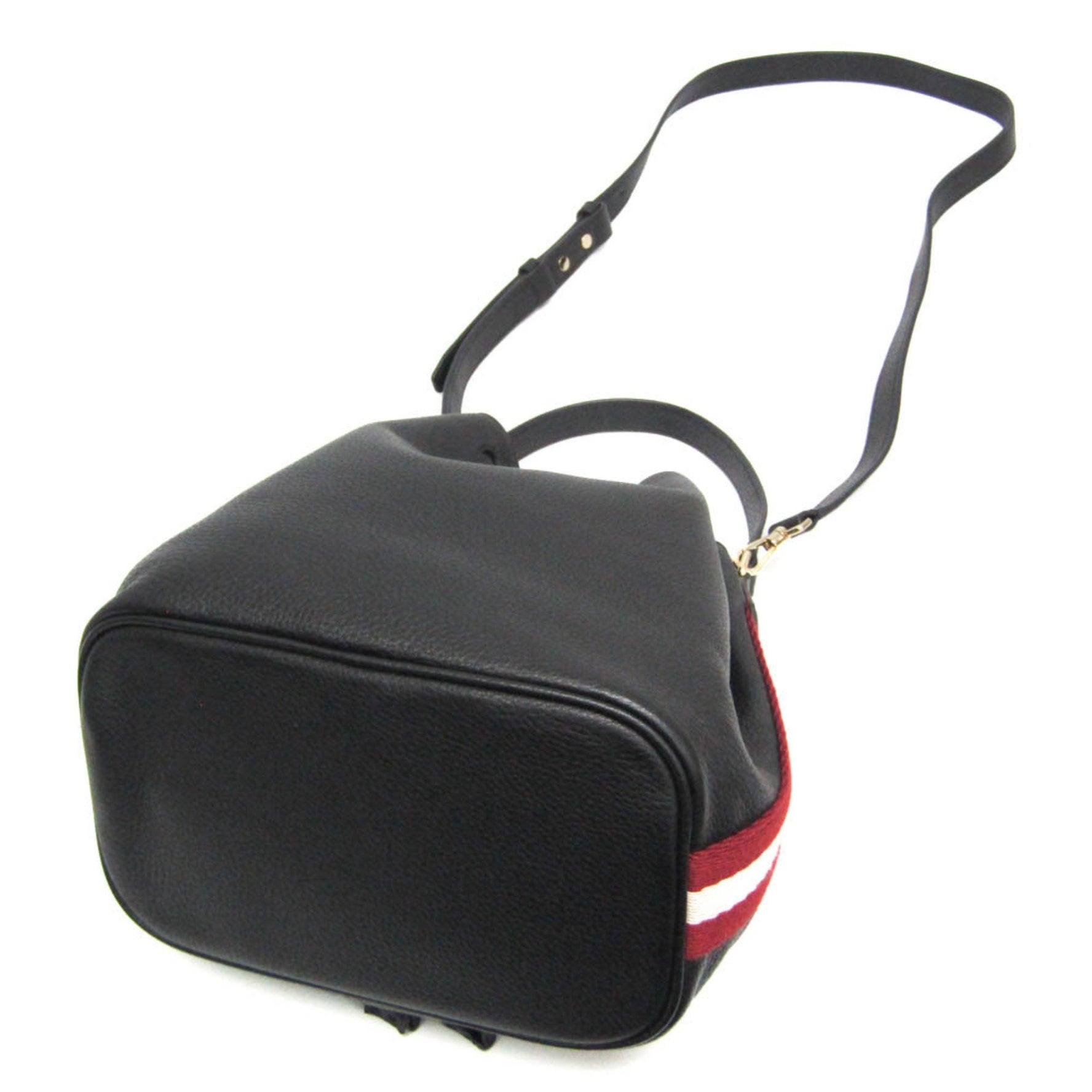 Bally BLYSS.O 912 Drawstring Shoulder Bag Leather Handbag,Shoulder Bag