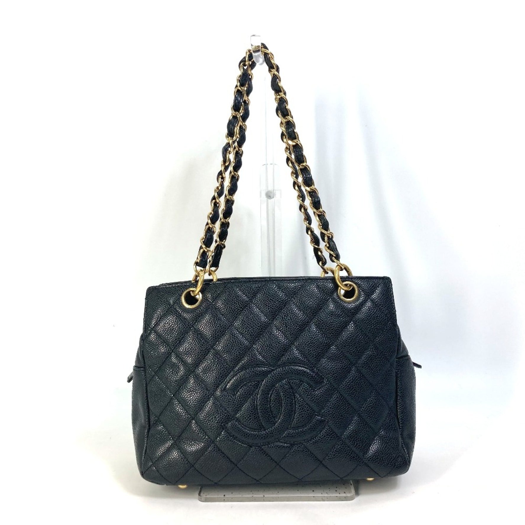 Chanel CC Mark Chain Tote Bag bag Shoulder Bag Gold
