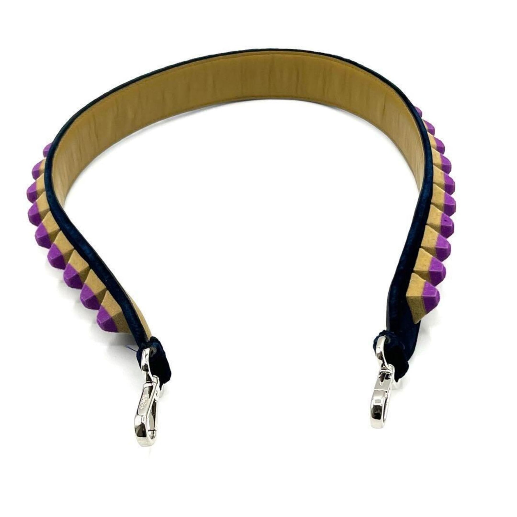 FENDI Shoulder Strap You Suede Leather