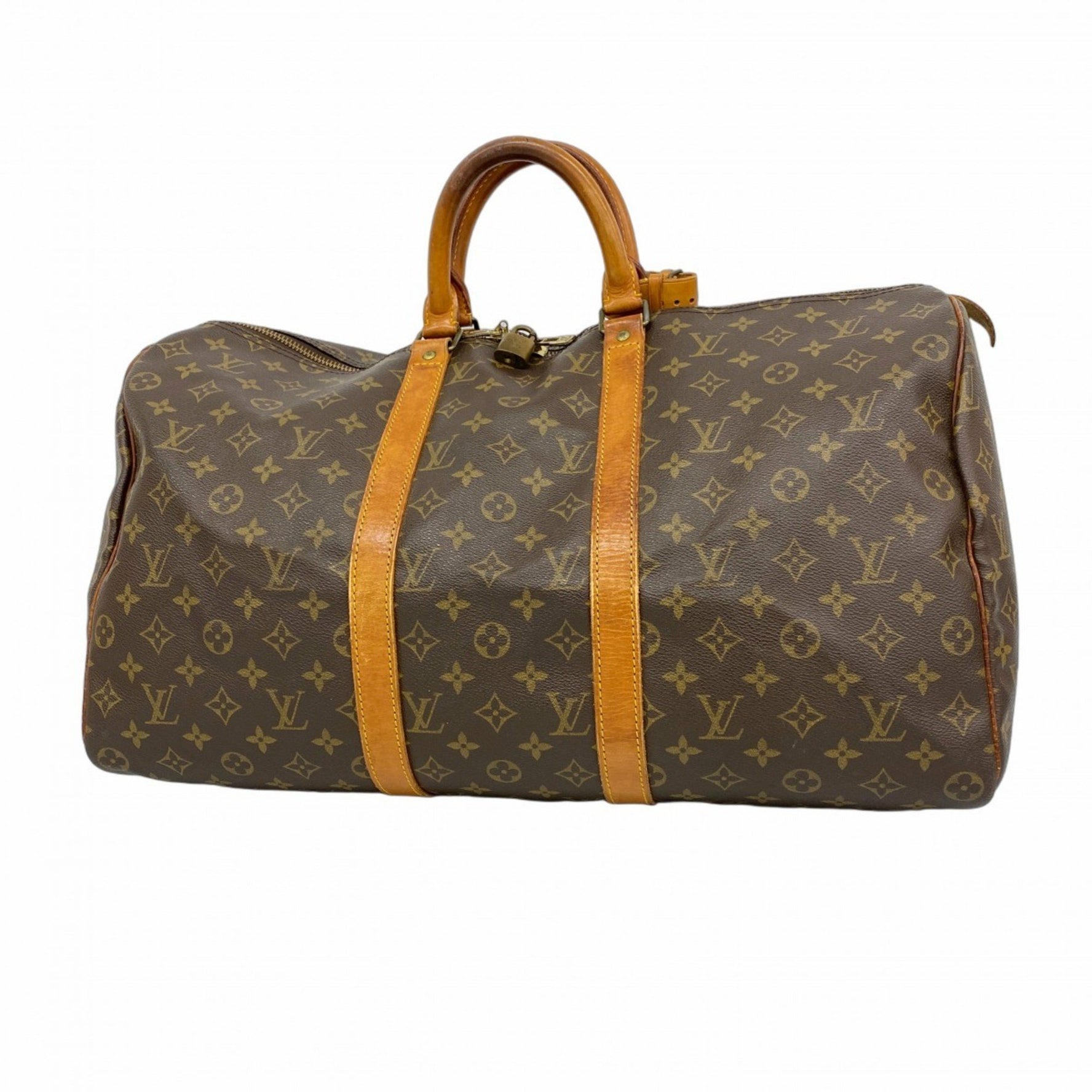 Louis Vuitton Monogram Keepall 50 Boston Bag Men's and