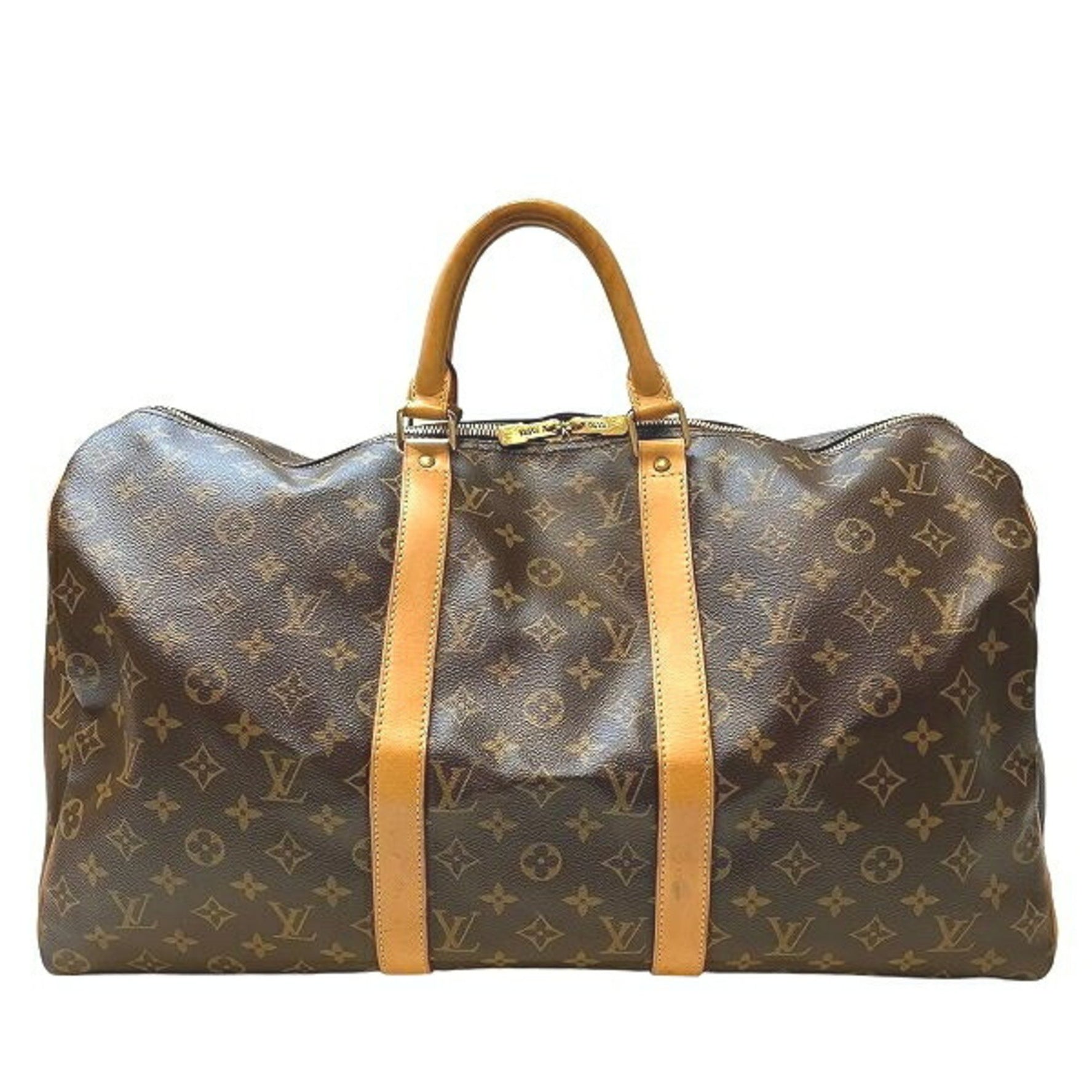 Louis Vuitton Monogram Keepall 50 Bag Boston bag