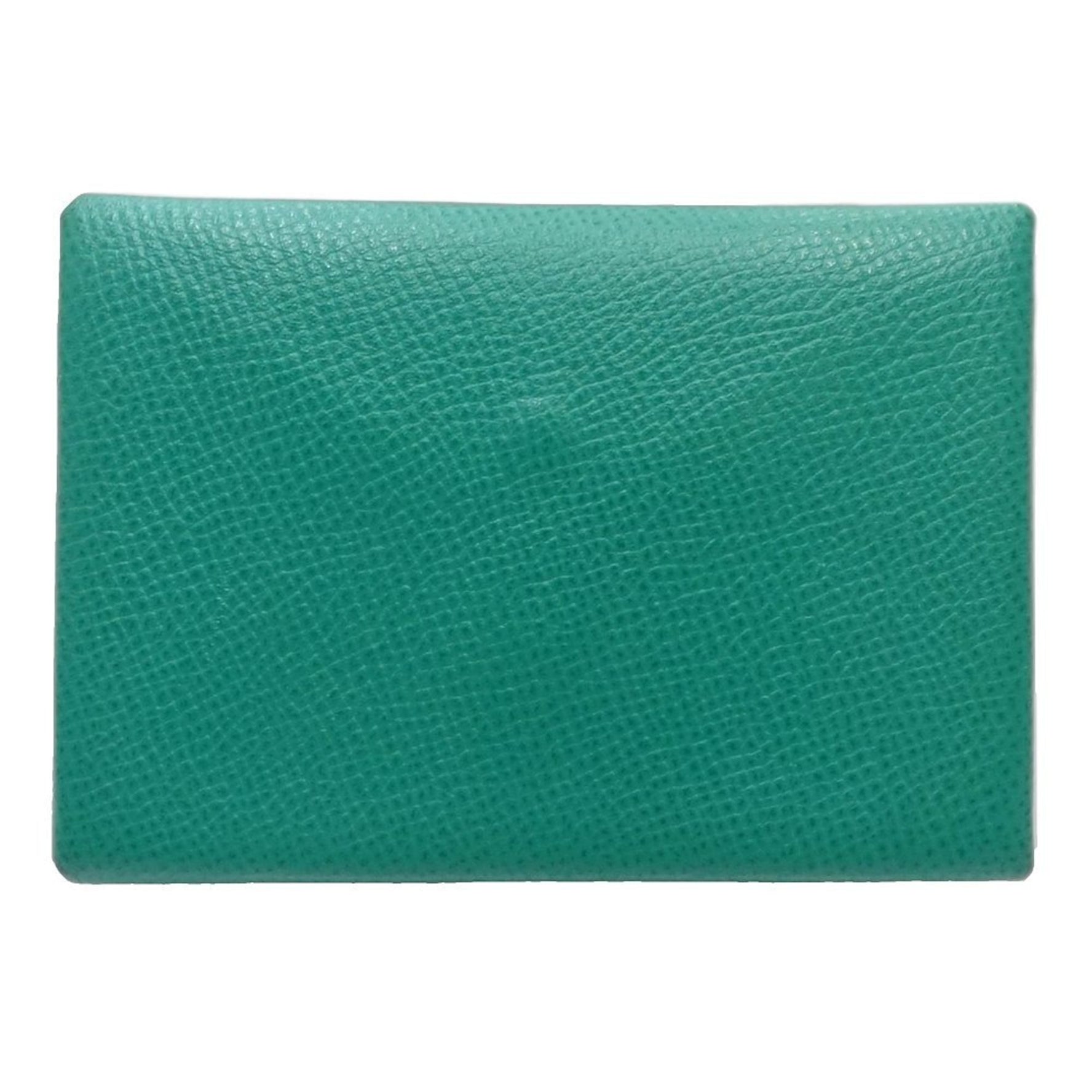 HERMES Wallet/Coin Case Calvi Duo C Stamp Veau Epsom Vertigo