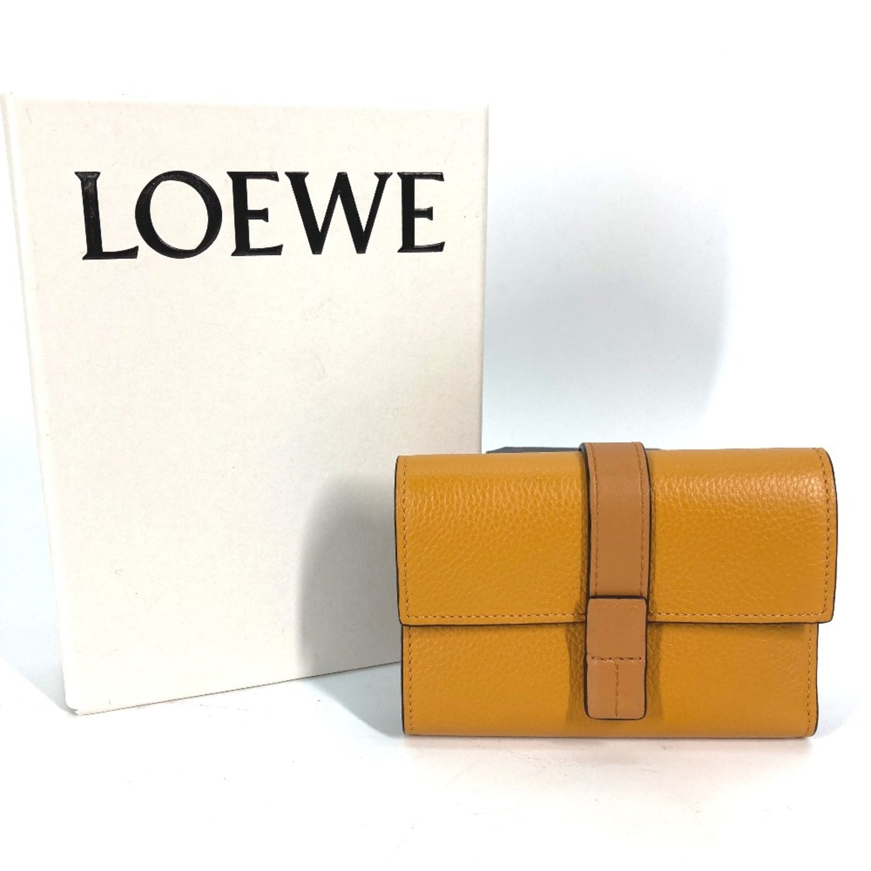 Loewe Compact wallet Trifold wallet Brown
