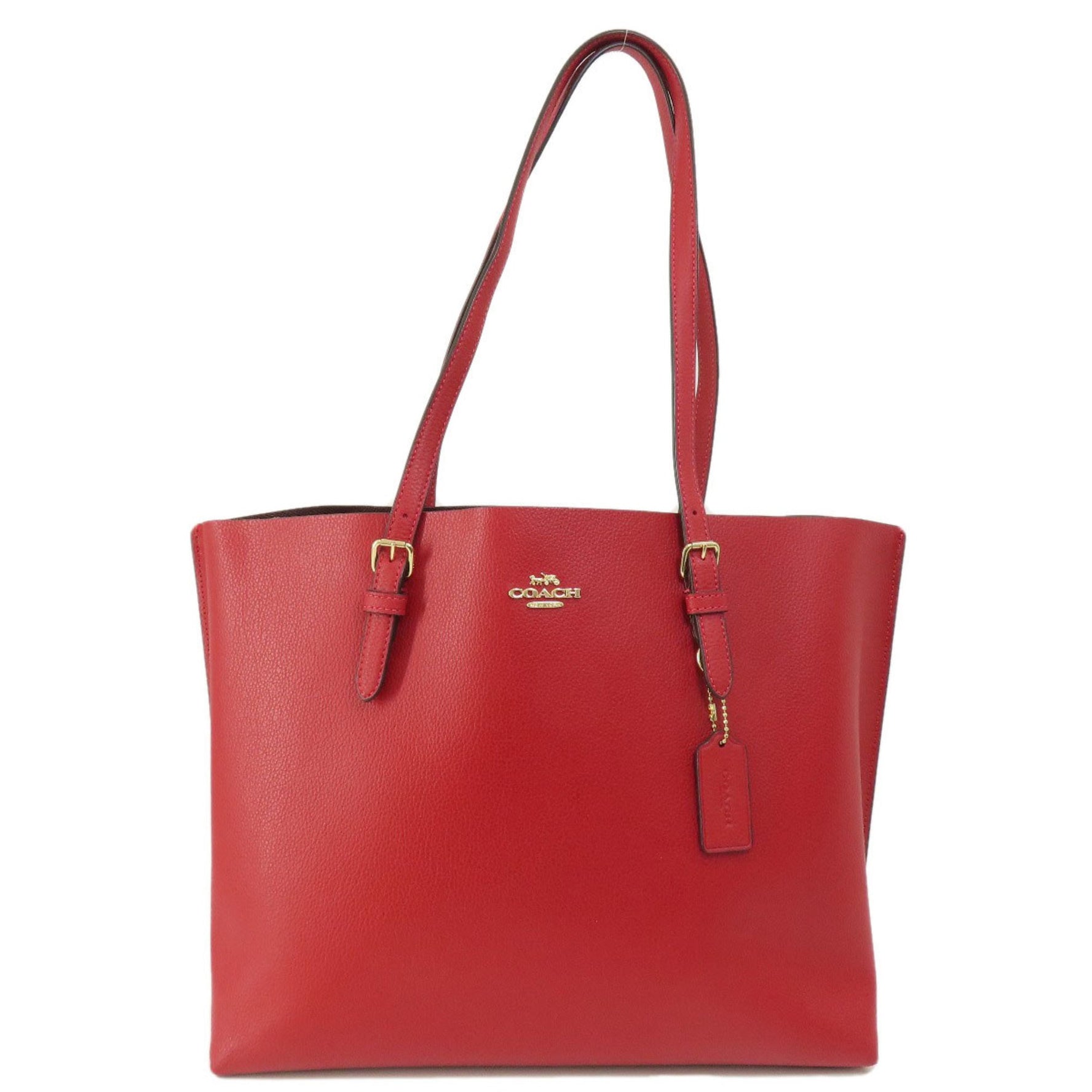 Coach 1671 Metal Tote Bag Leather