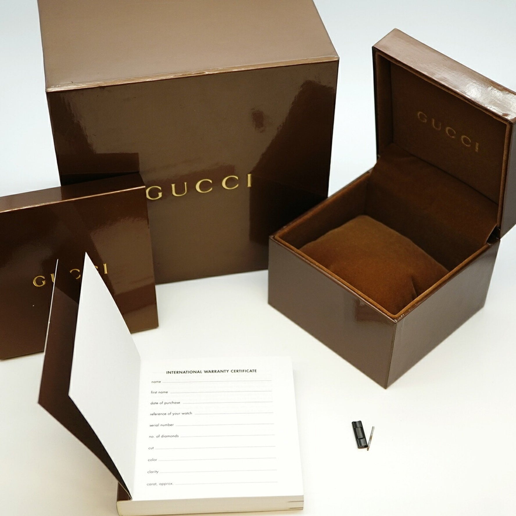 Gucci G Round Black Dial Watch