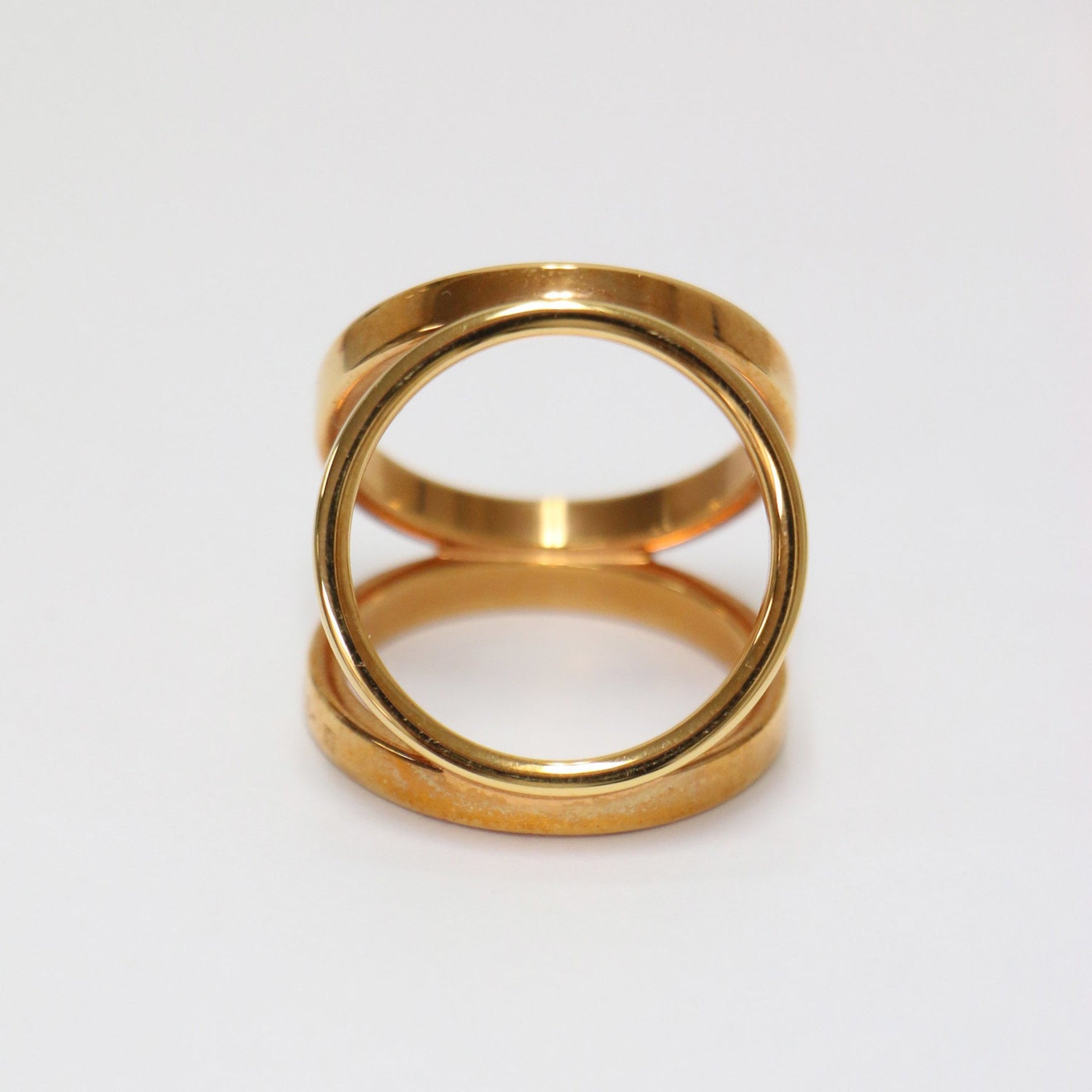 HERMES scarf ring 90 trio clasp