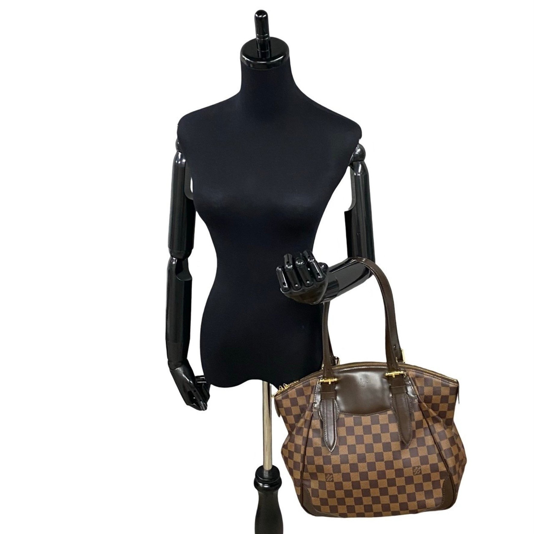 Louis Vuitton Verona MM Damier Leather Handbag/Mini Tote Bag