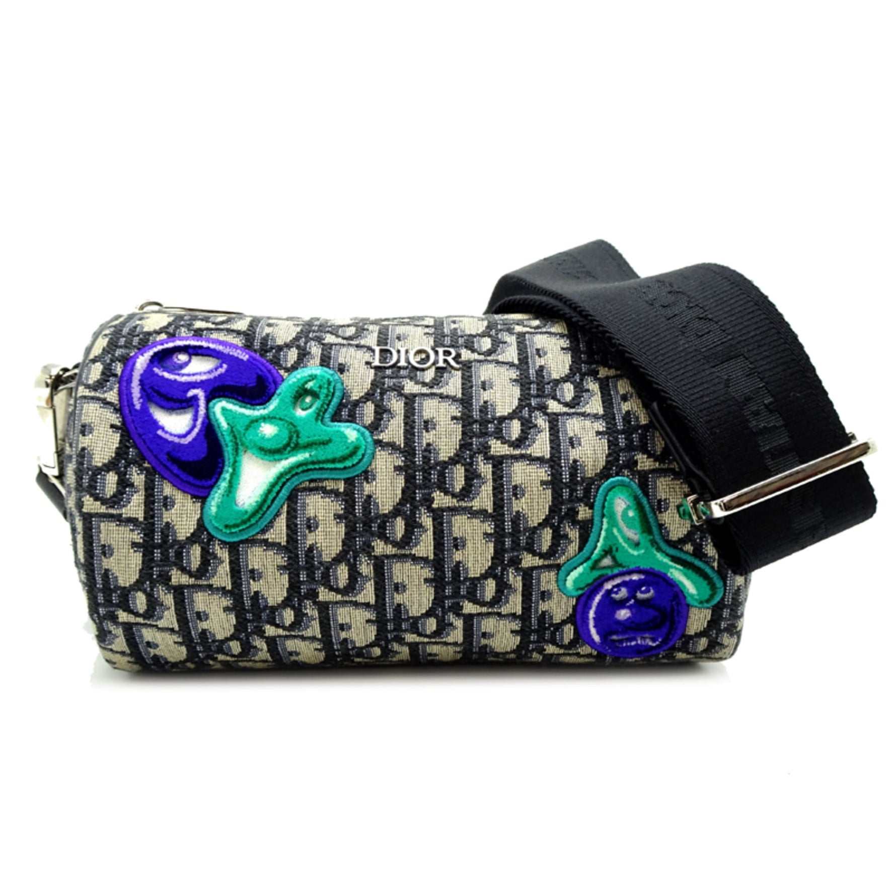 Christian Dior Trotter Roller Bag, Canvas Shoulder