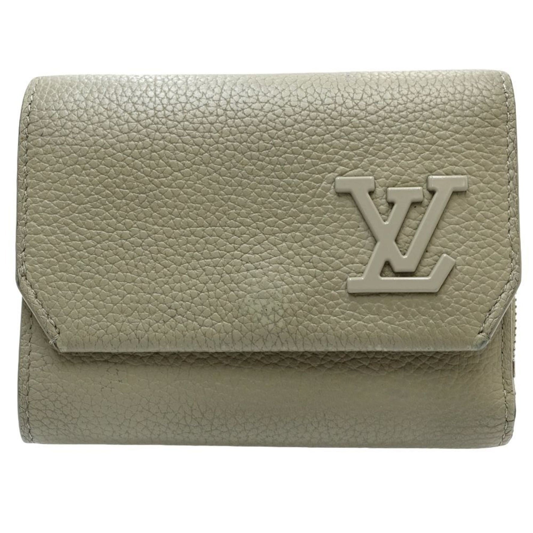 Louis Vuitton Tri-fold Wallet Portefeuille Pilot Aerogram Sage